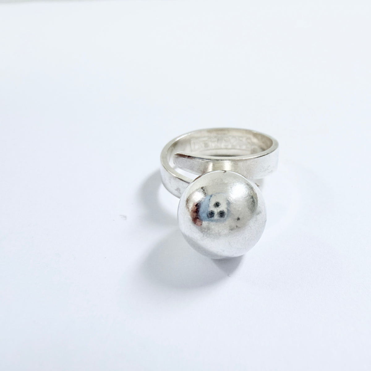 Bent Hallberg, Sweden ca 1970s. Vintage Sterling Silver Ring.