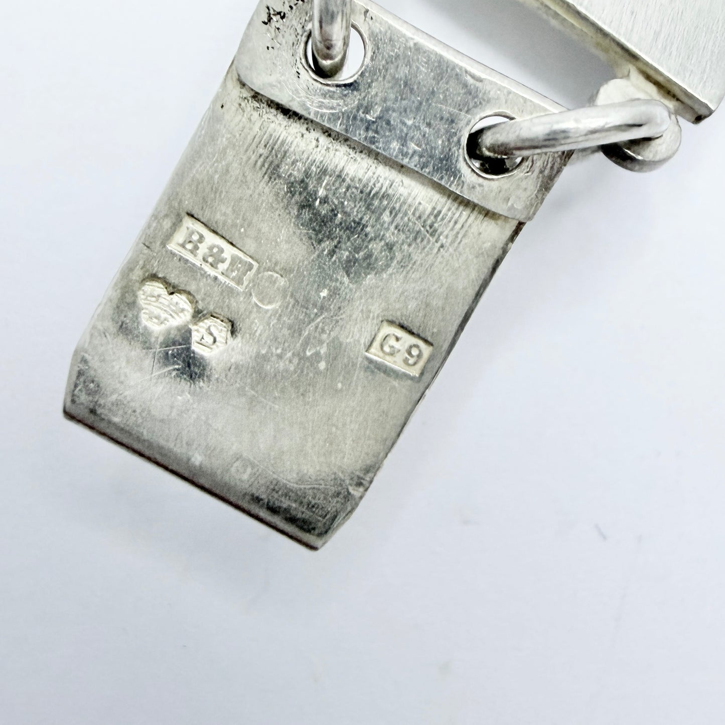 Raag & Havam, Sweden 1957. Vintage Mid-century Sterling Silver Bracelet.
