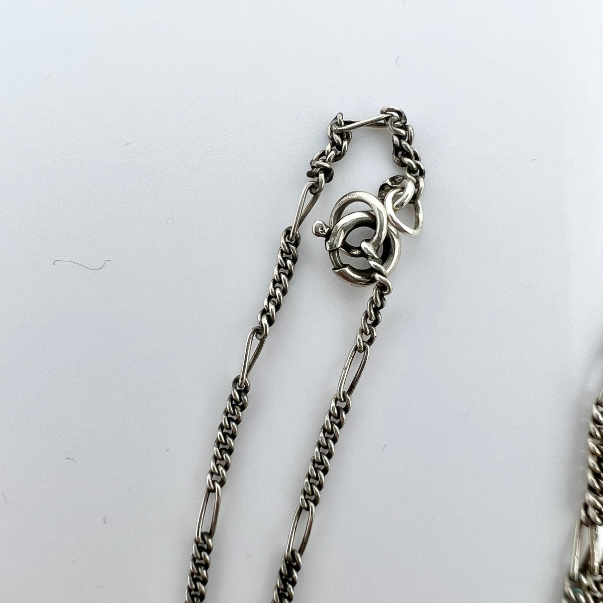 Austria / Germany Early 1900s. Sterling 935 Silver Carnelian Marcasite Necklace.