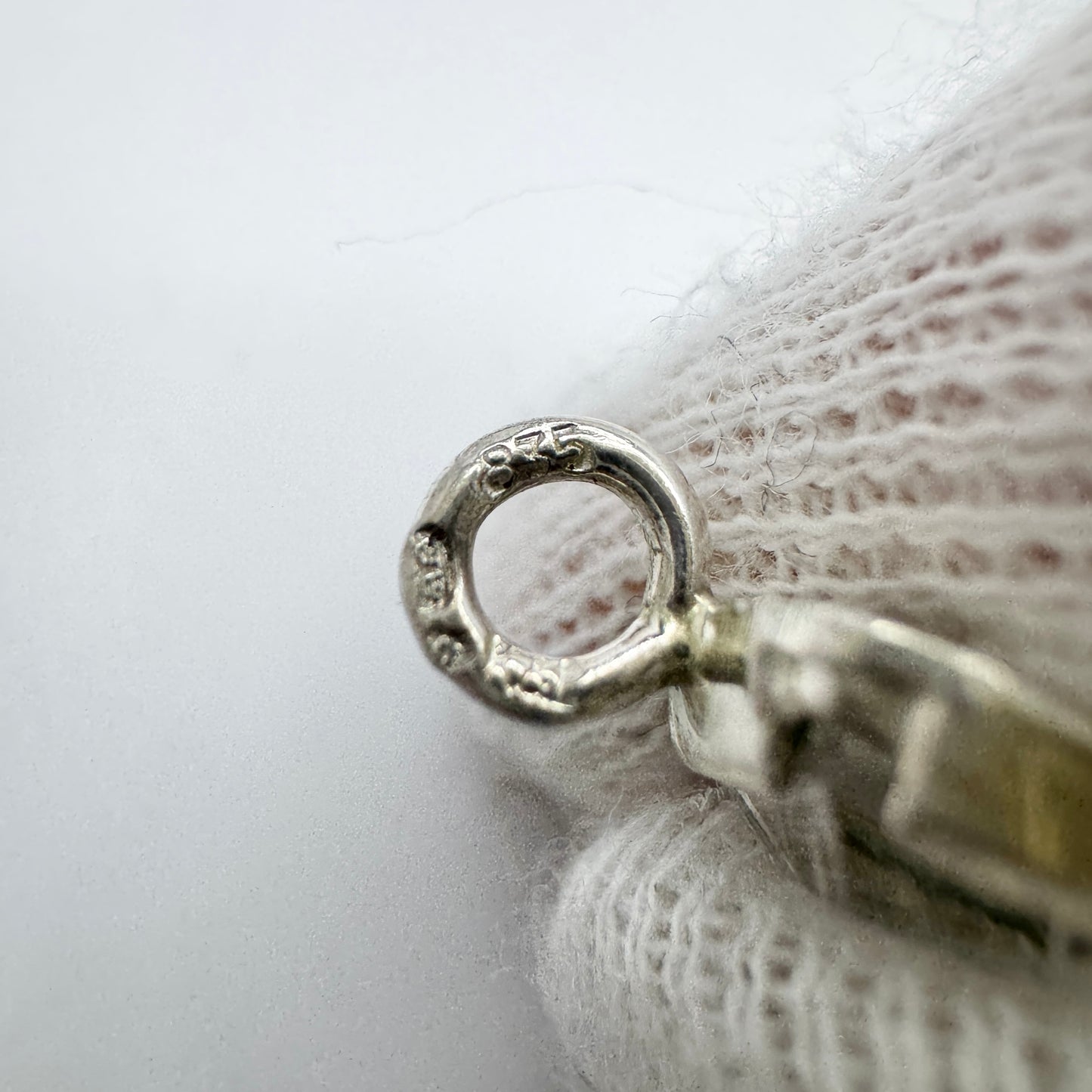 Vintage 1960s. Solid Silver Quartz Bracelet.