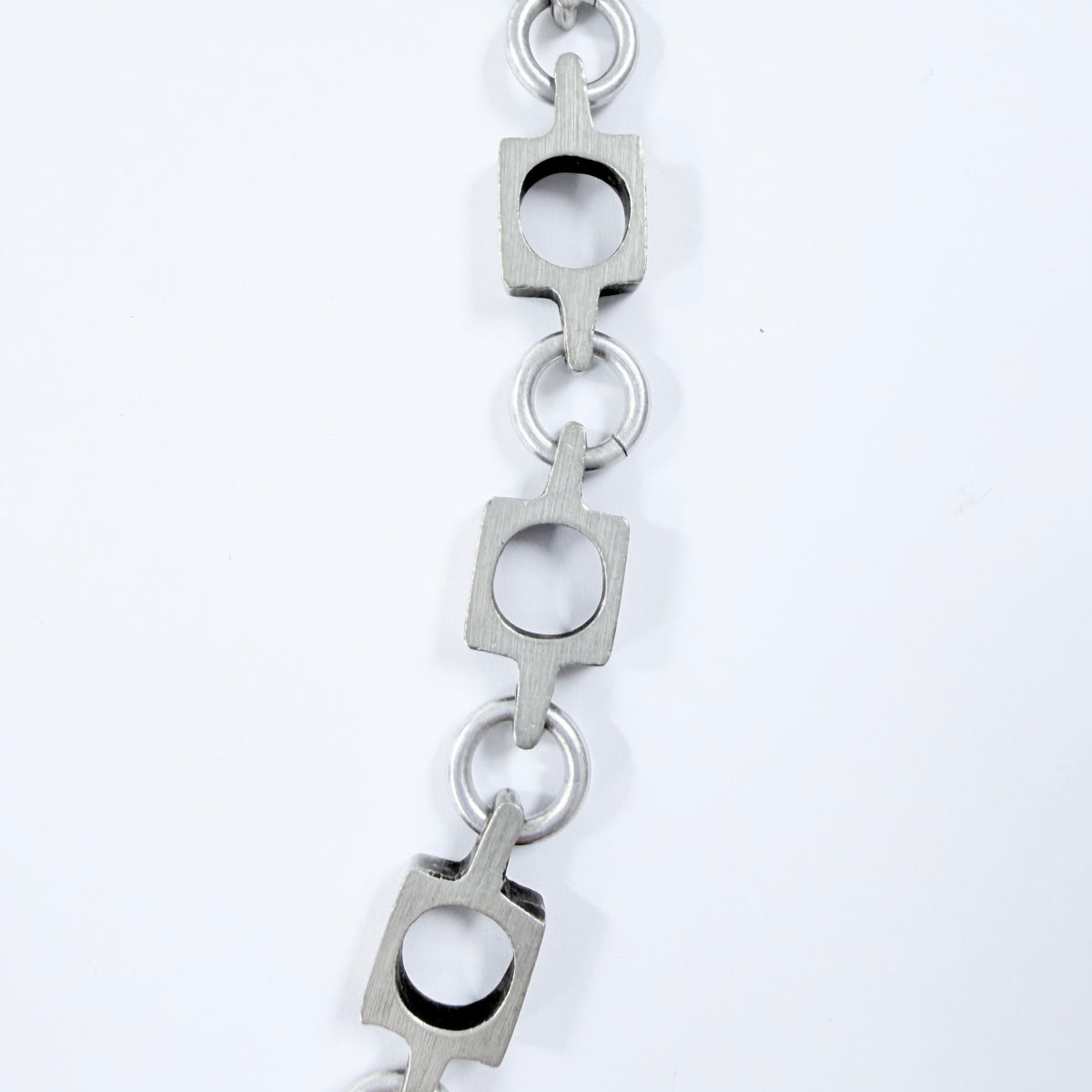 Rune Carlsson, Sweden. Vintage Modernist Pewter Necklace.