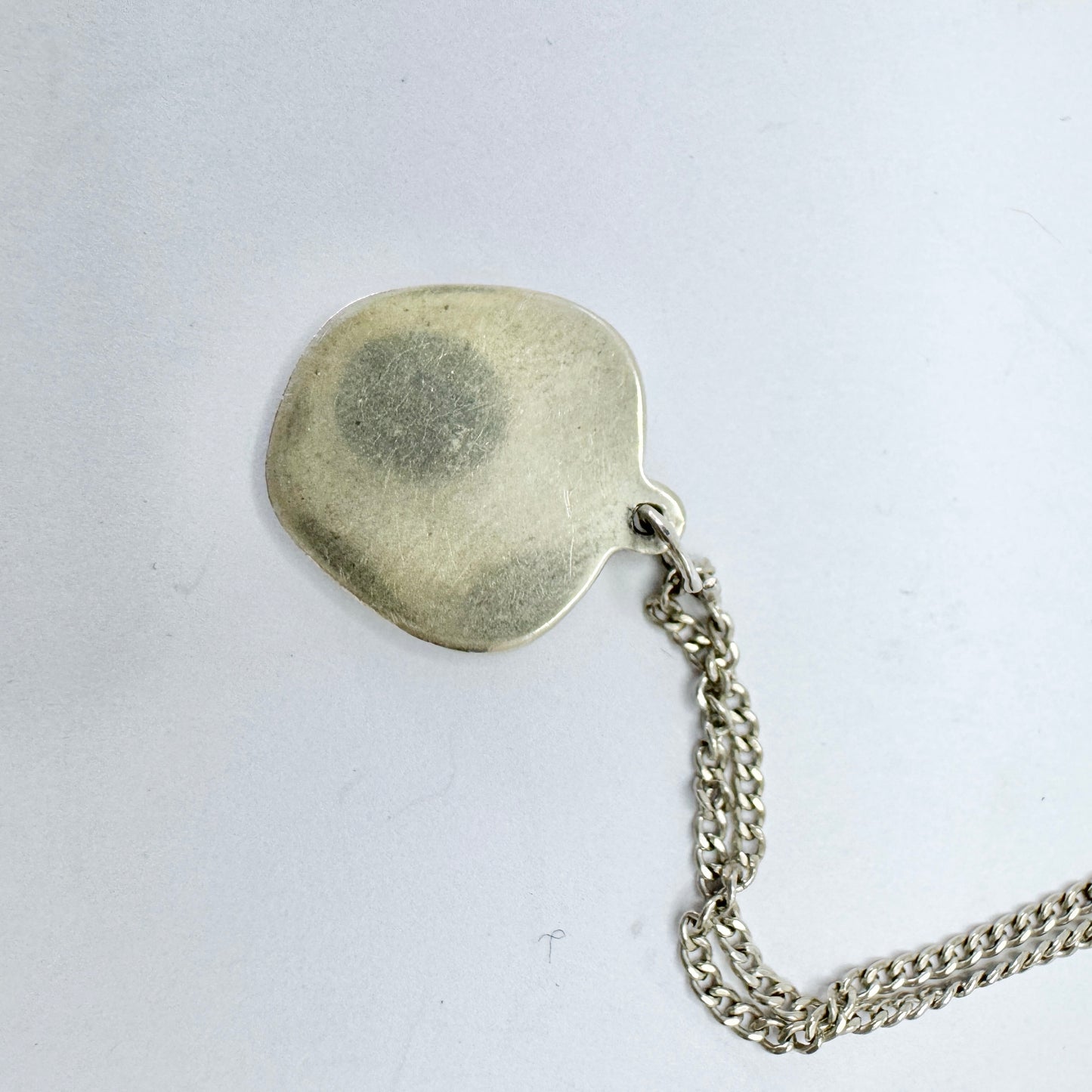 Alton, Sweden 1978. Vintage Gemini Zodiac Pendant Necklace.