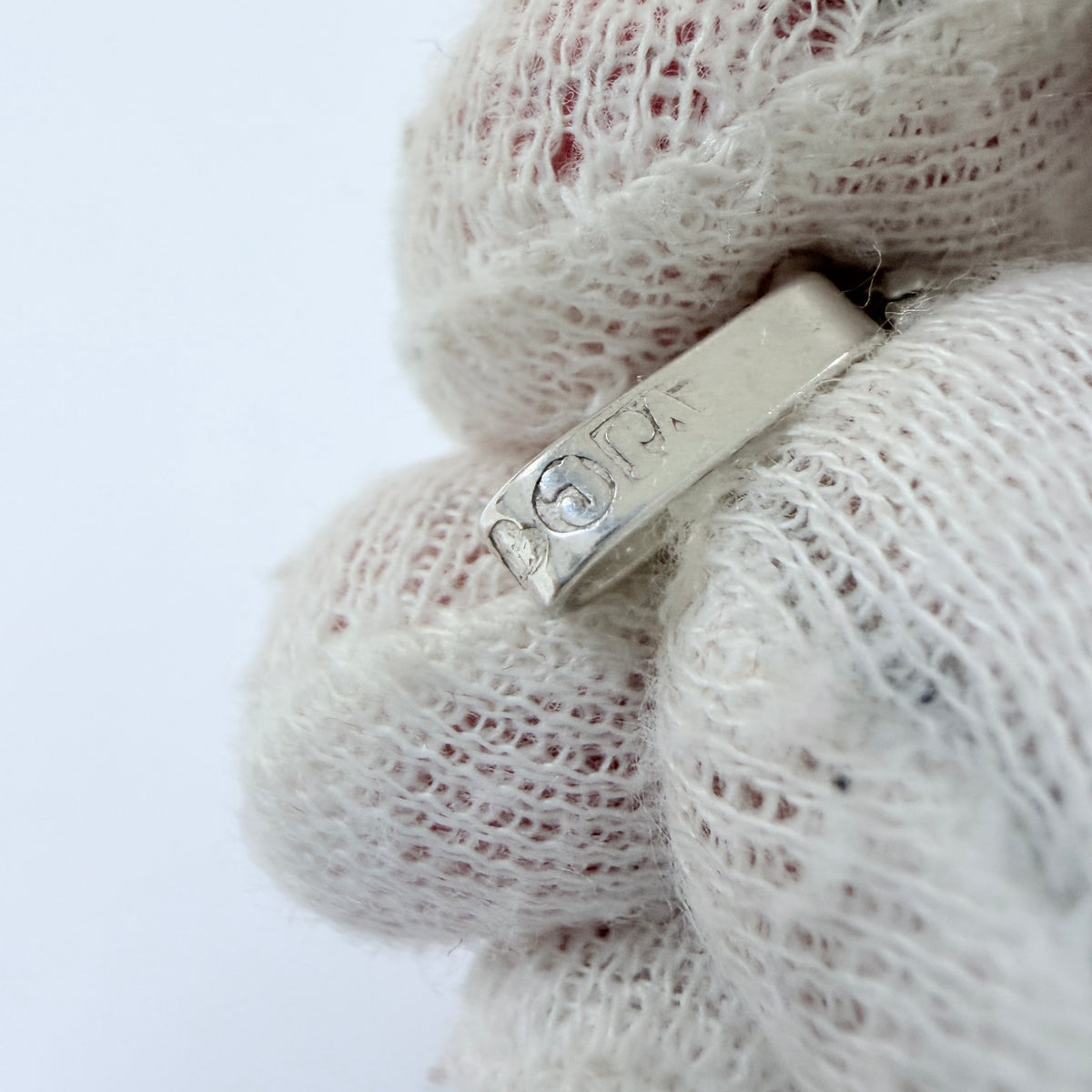 Victor Janson, Sweden 1975. Vintage Sterling Silver Bergslagen-stone Pendant.