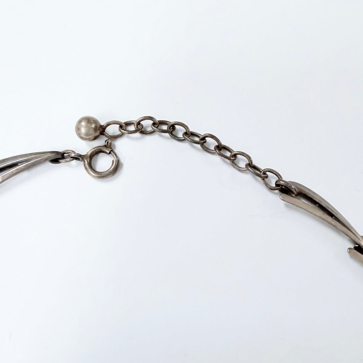 Andreas Daub, Germany 1950-60s. Vintage Solid Silver Necklace.