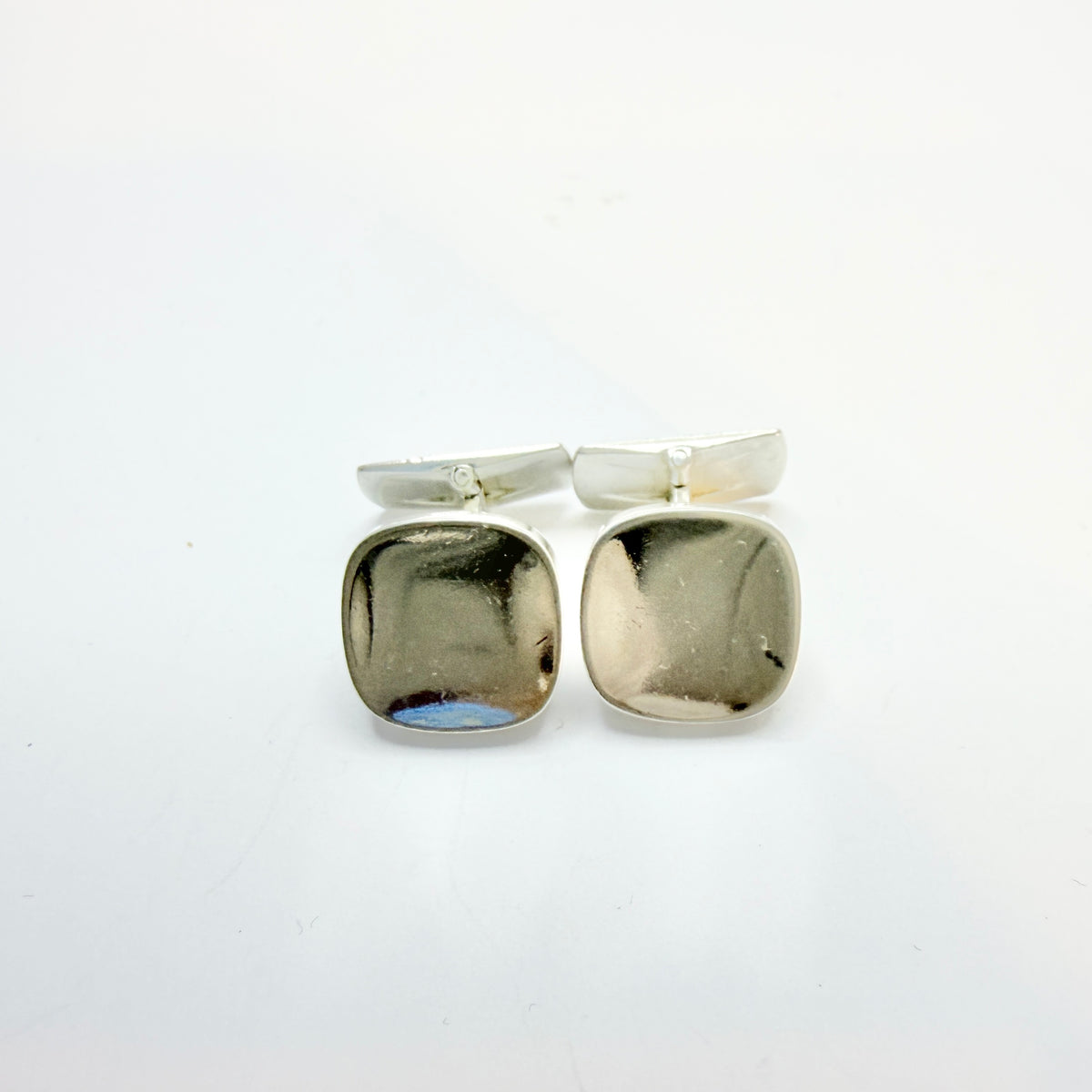 Arvo Saarela, Sweden 1963. Vintage Sterling Silver Cufflinks.