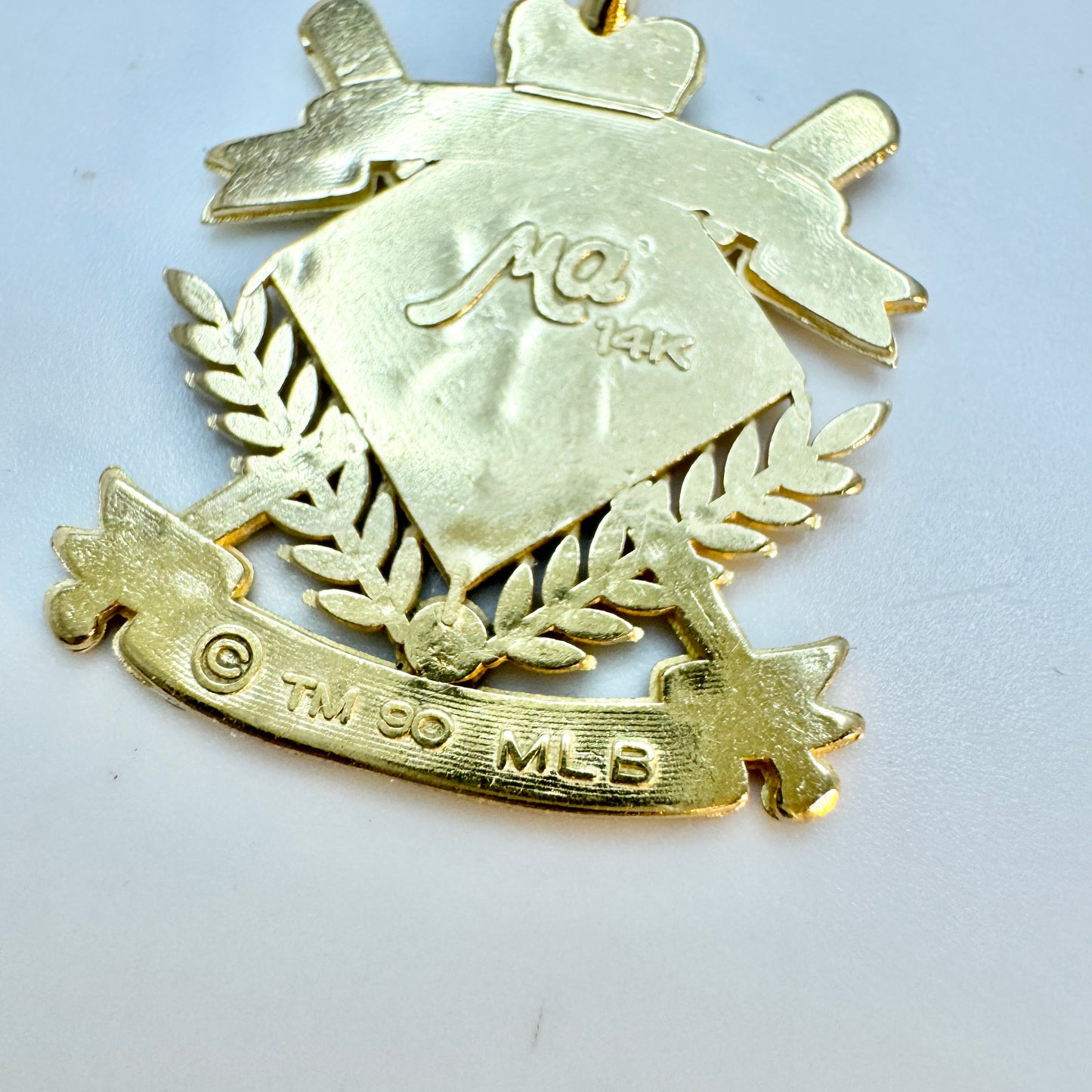 Vintage 14k Gold. Official New York Yankees Pendant.