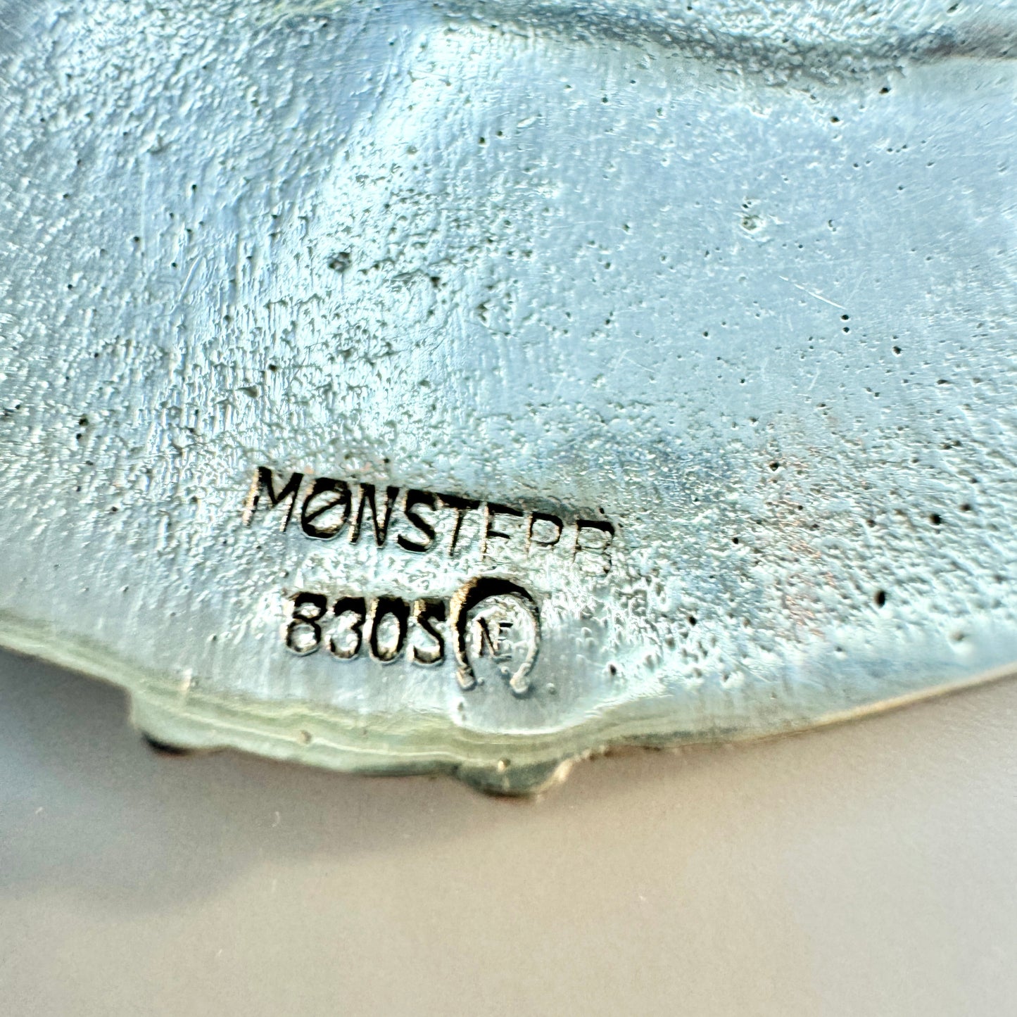 Nile Erik Elvik, Norway. Antique Solid Silver Brooch. Fridtjof & Ingeborg, a Viking-era Love Story