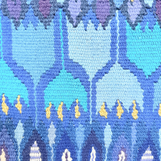 Sweden, ca 1960s Vintage Mid-century Flemish Tapestry Wall Hanging Art