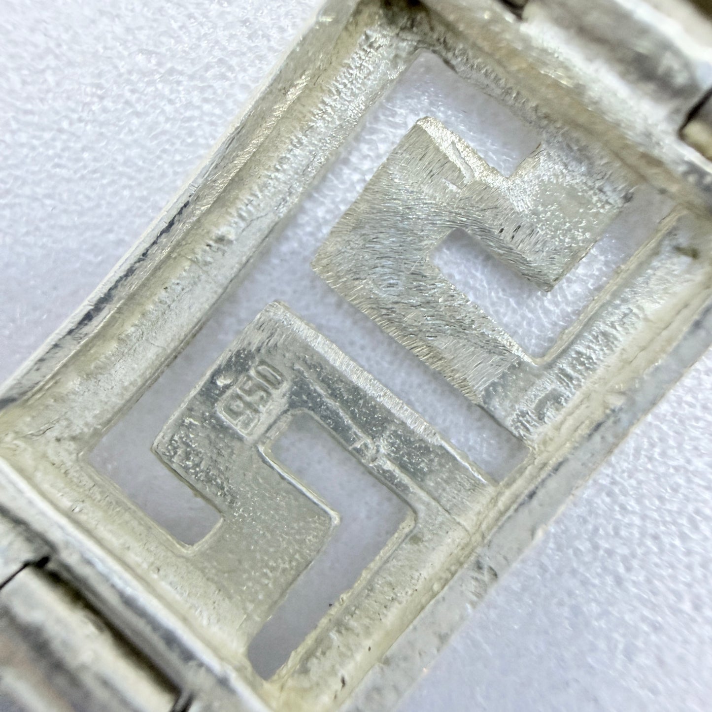 Greece ca 1970s. Vintage Sterling 950 Silver Bracelet.
