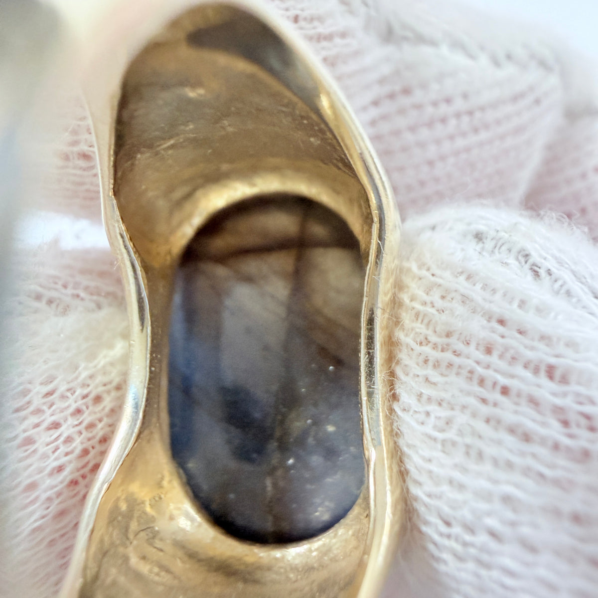 Vintage Sterling Silver Labradorite Ring.