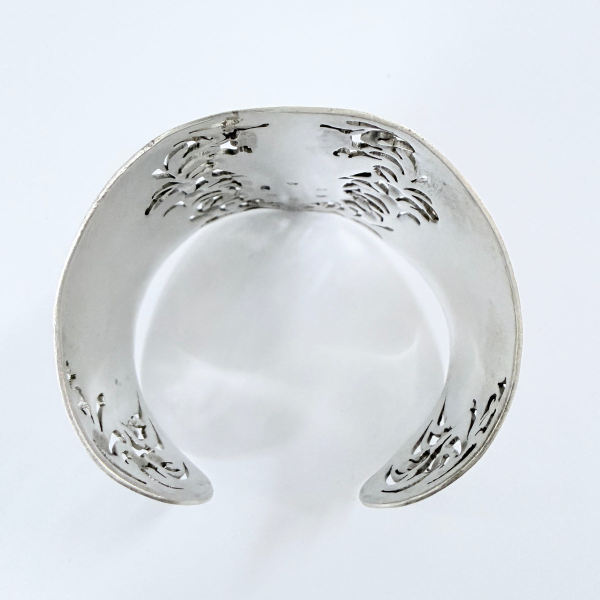 Italy early -mid 1900s. Solid Silver Enamel Knight in Armor Cuff Bracelet.