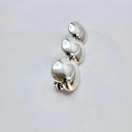 Hugo Grün, Denmark 1940s. Solid Silver Brooch.