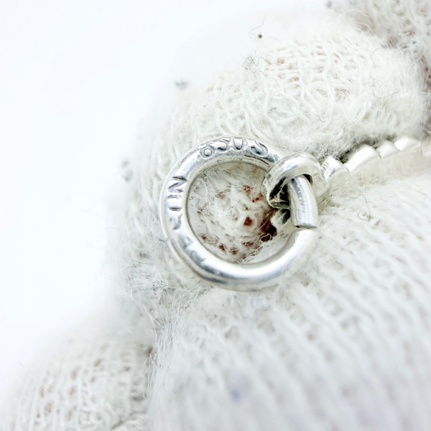 Ceson, Sweden ca 1950s. Vintage Solid Silver Zodiac Taurus Pendant / Charm