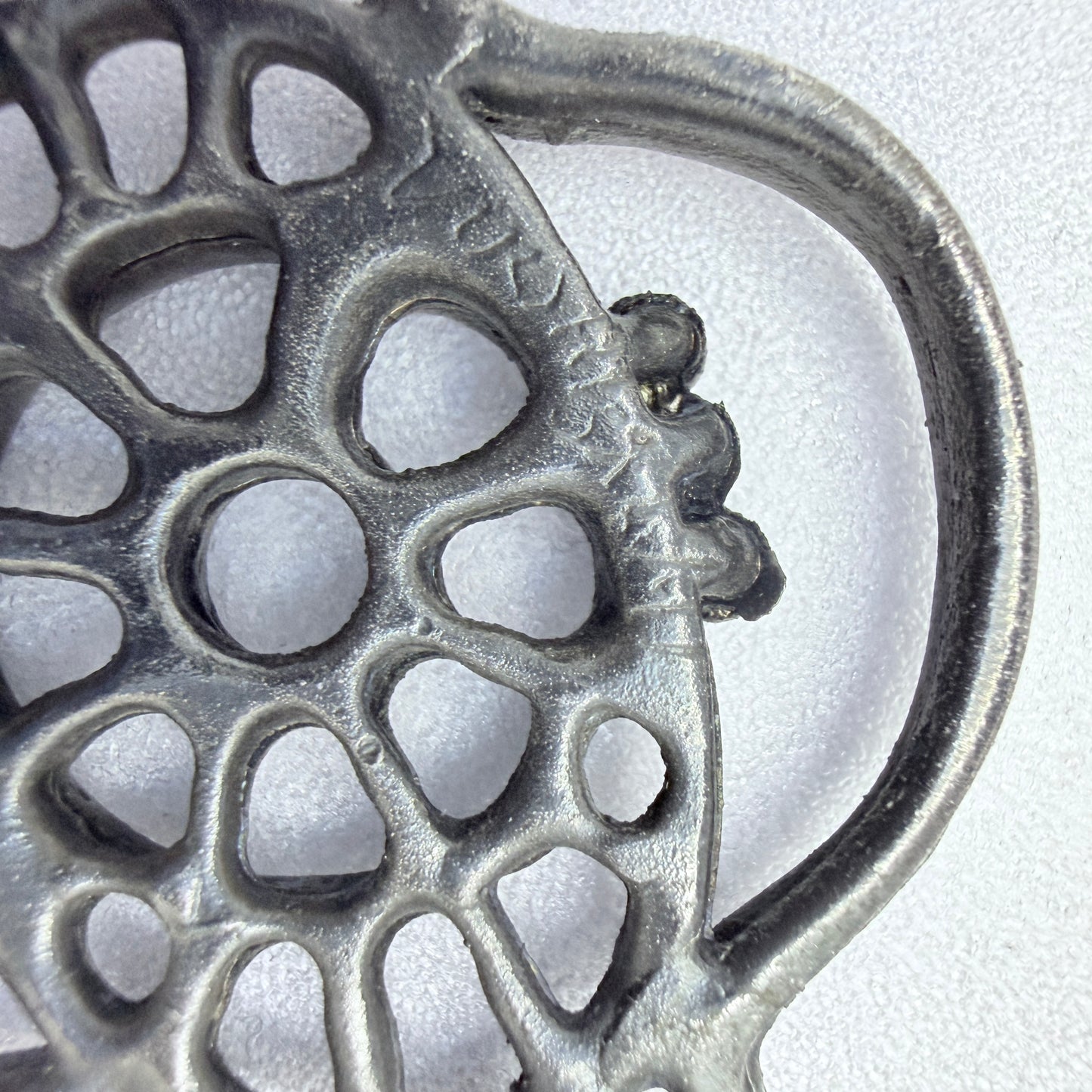 Juhani Vuorisalmi, Finland 1970s. Vintage Pewter Pendant Necklace.