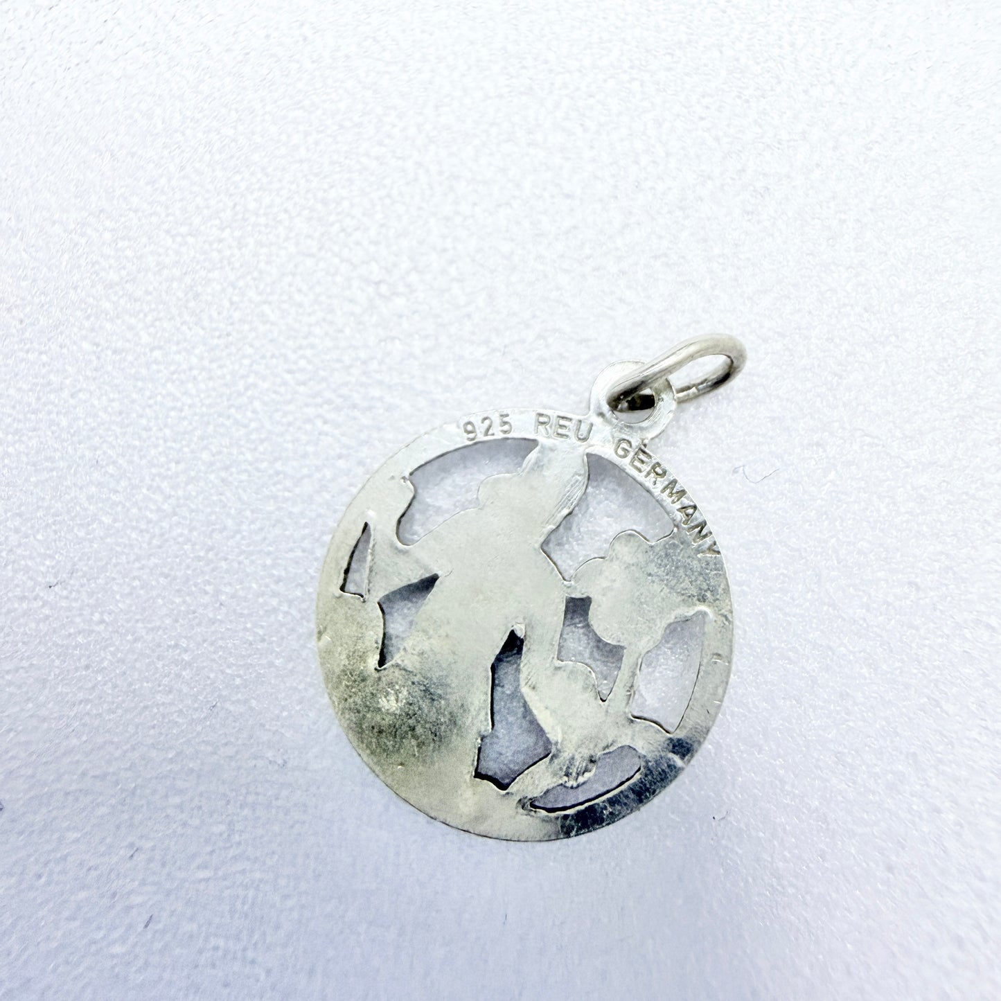 REU, Germany. Vintage Sterling Silver Zodiac Virgo Charm.