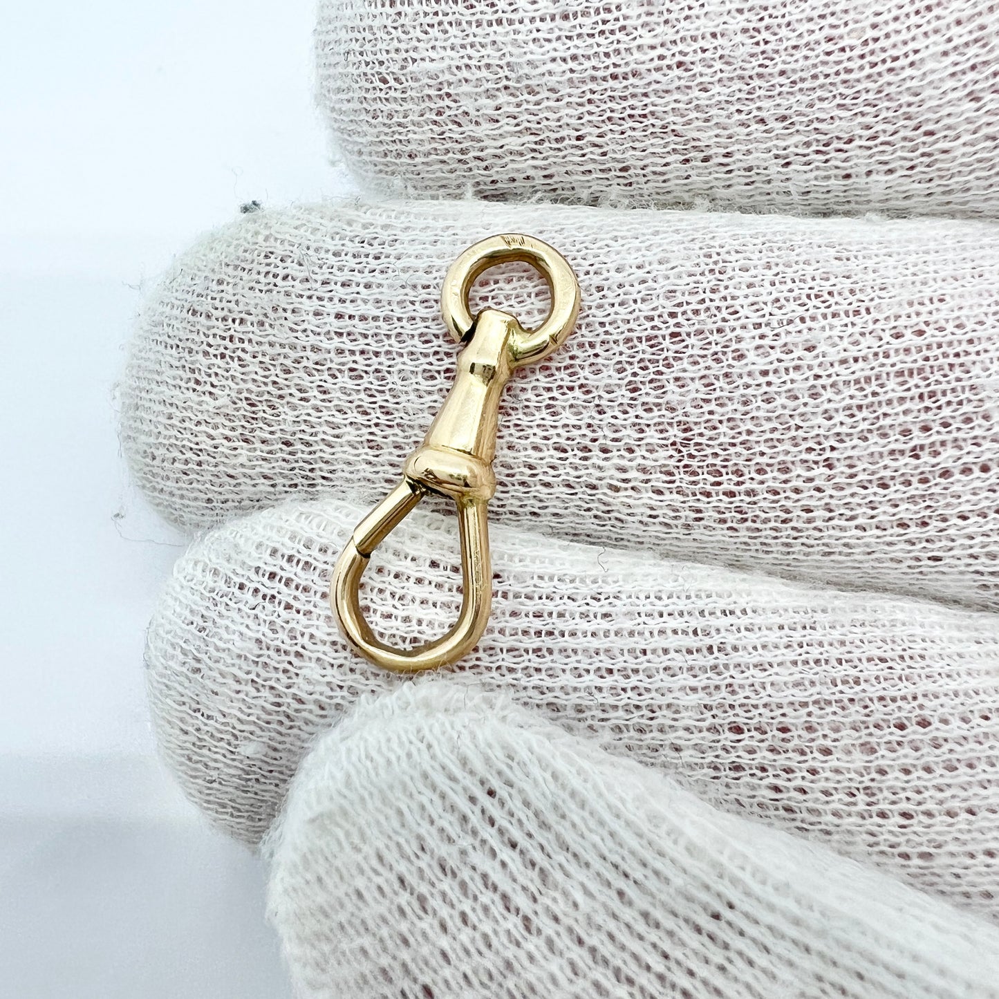 Antique 14k Gold Dog Clip
