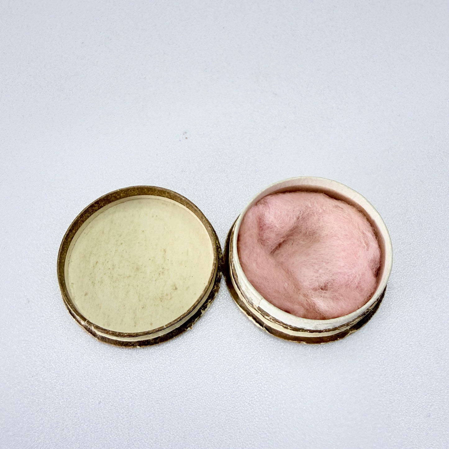 Sweden early 1900s. Antique Cardboard Ring / Earrings Box.