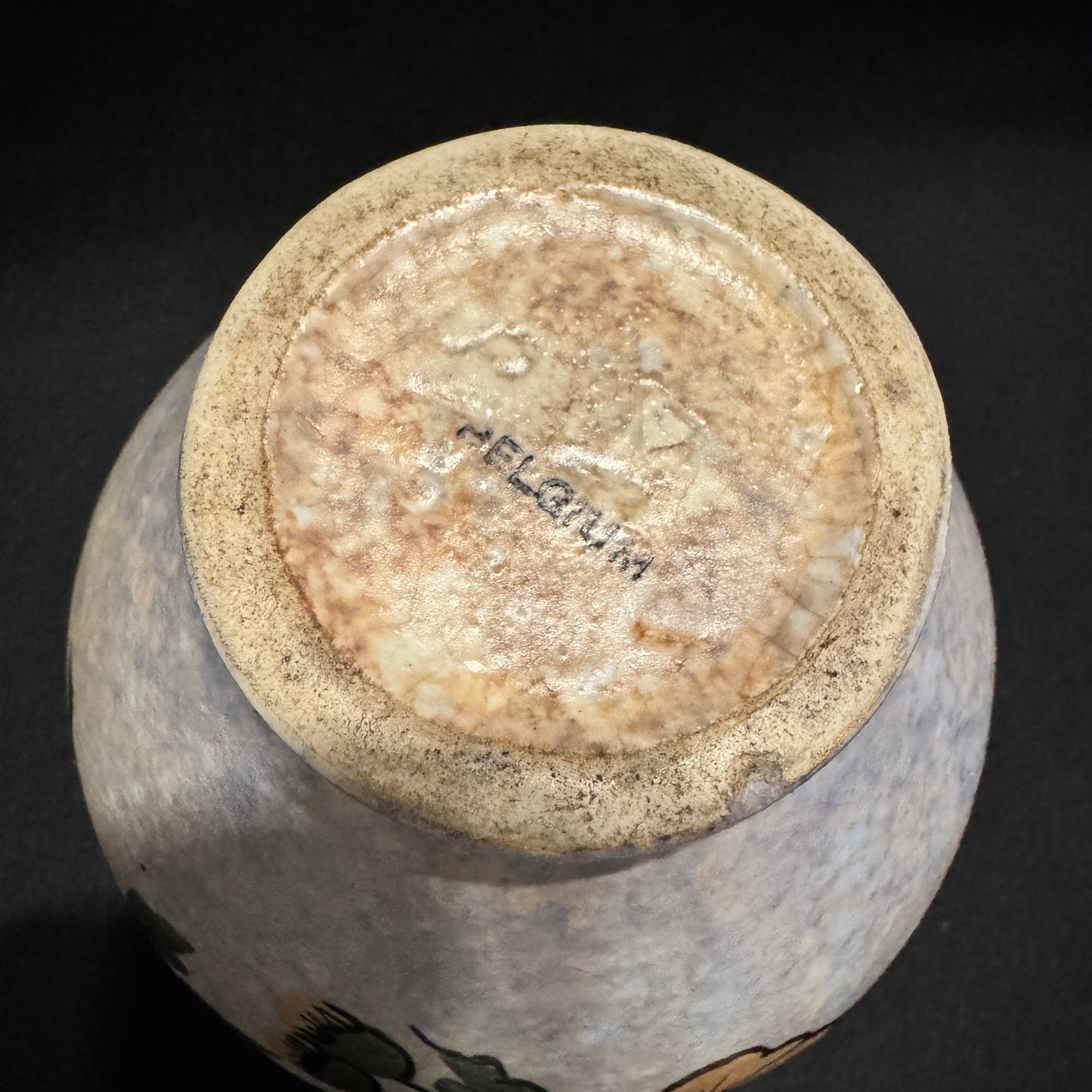 アントワーヌ・デュボア、ベルギー。1900 年代初期のヴィンテージ アート陶器の花瓶。