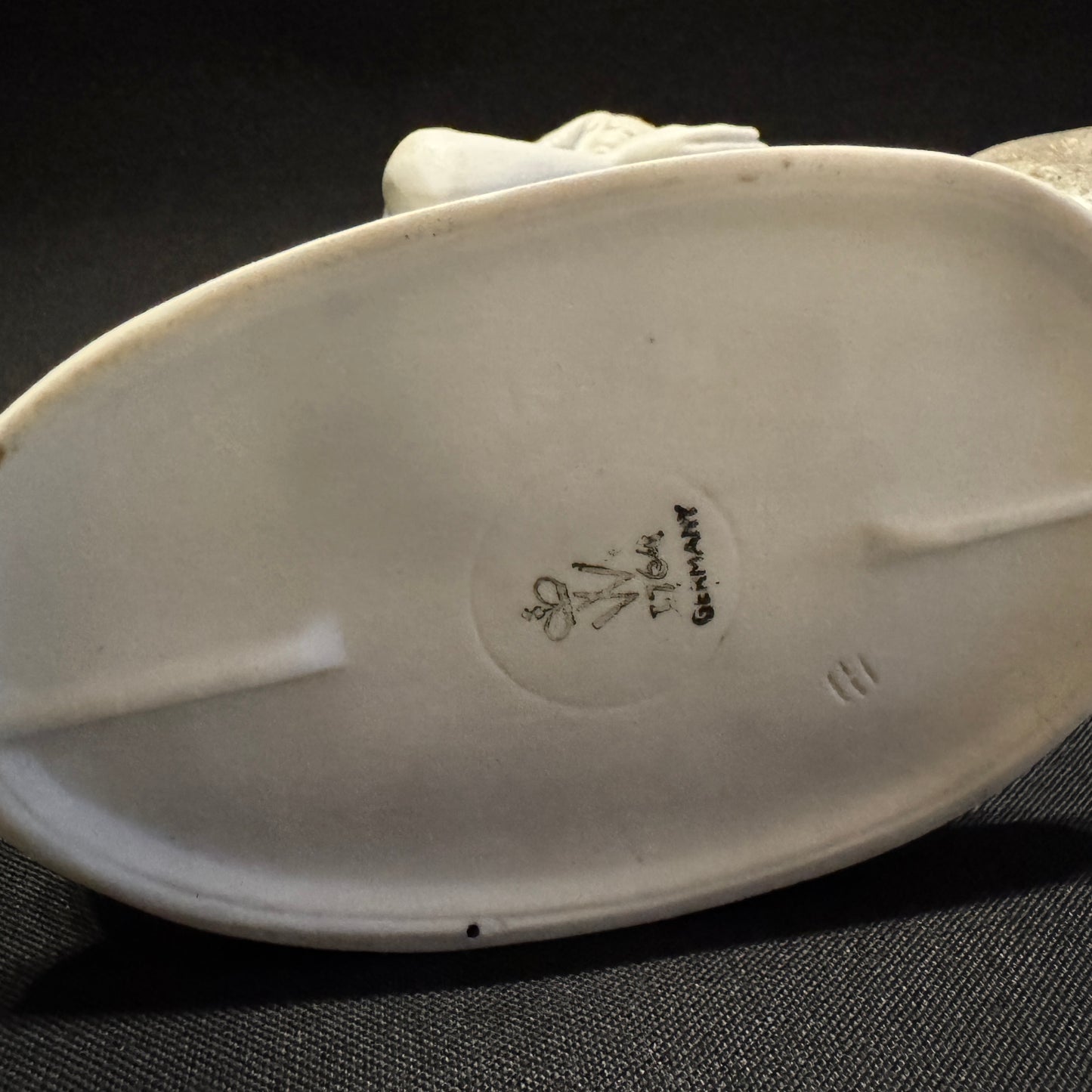 Wallendorf, Germany. Vintage Porcelain Large Figurine.