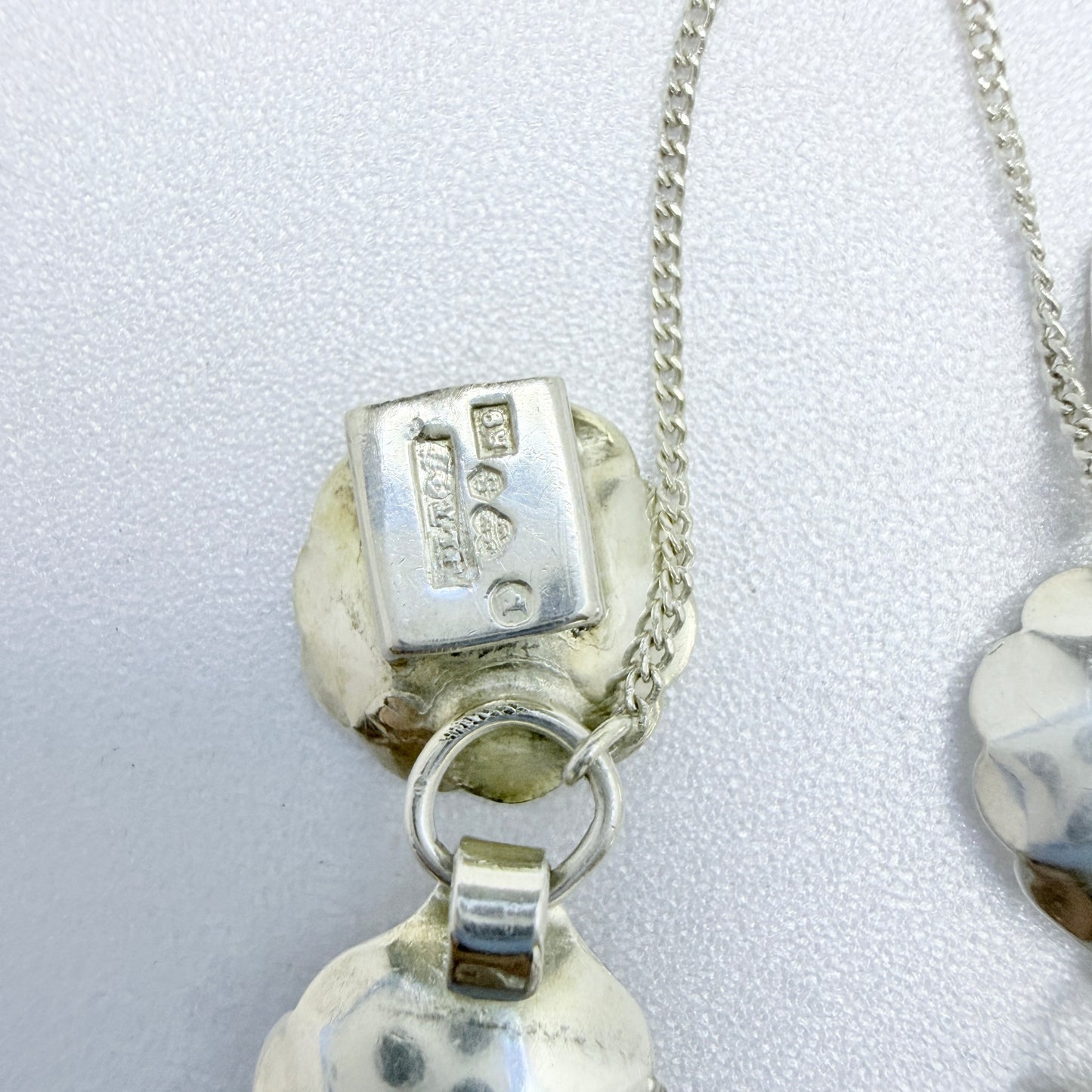 Alton, Sweden 1967. Vintage Sterling Silver Bergslagen-stone Bracelet.