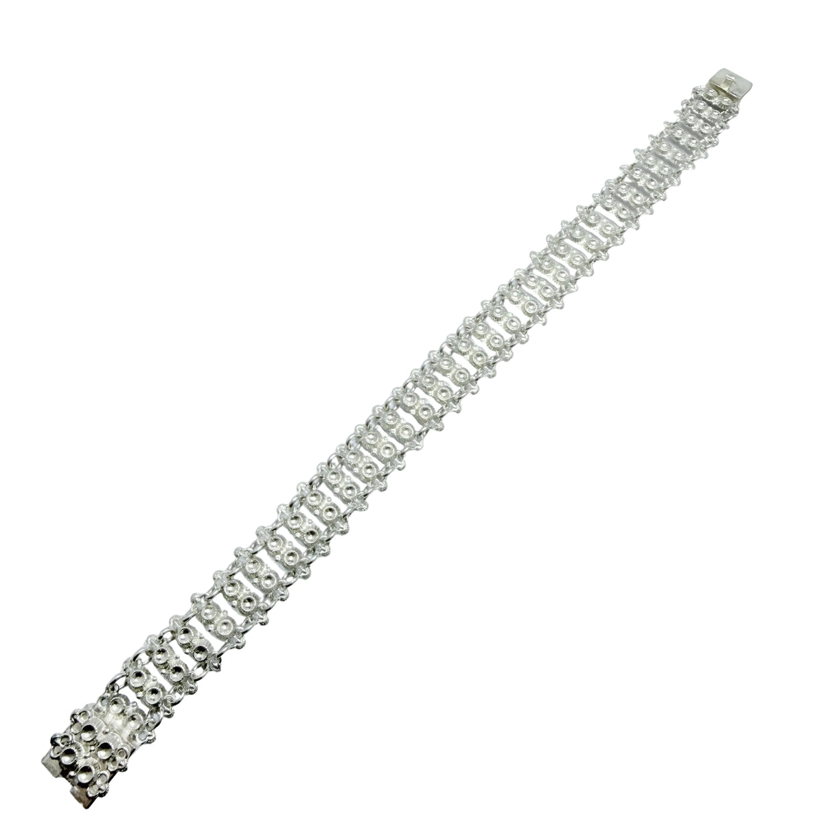 Norway early 1900s. Antique / Vintage Solid Silver Bracelet.