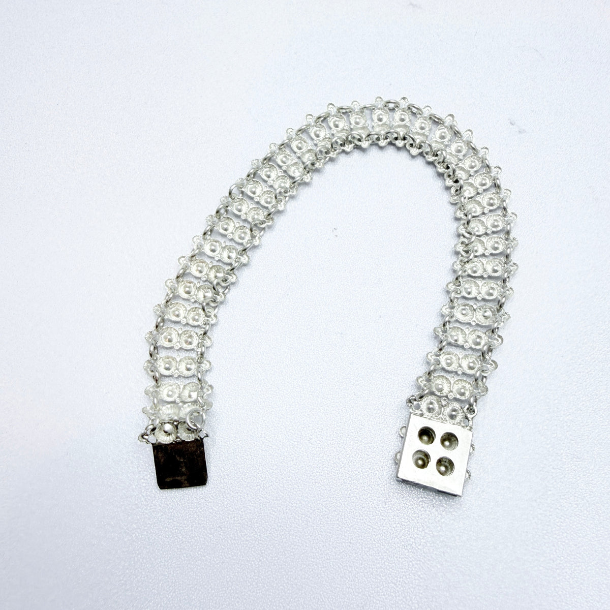 Norway early 1900s. Antique / Vintage Solid Silver Bracelet.
