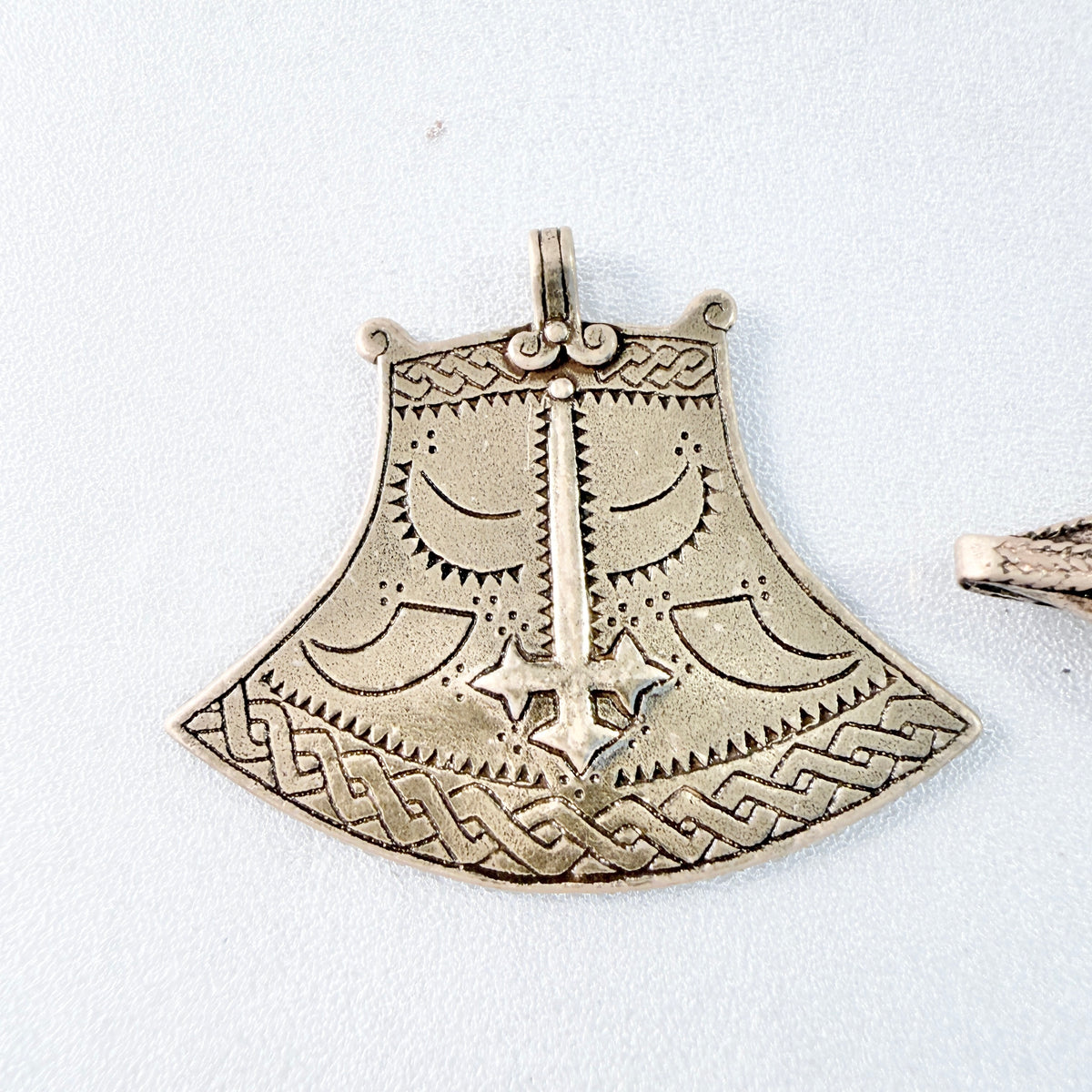 Kalevala Koru, Finland. Two Vintage Bronze Pendants.