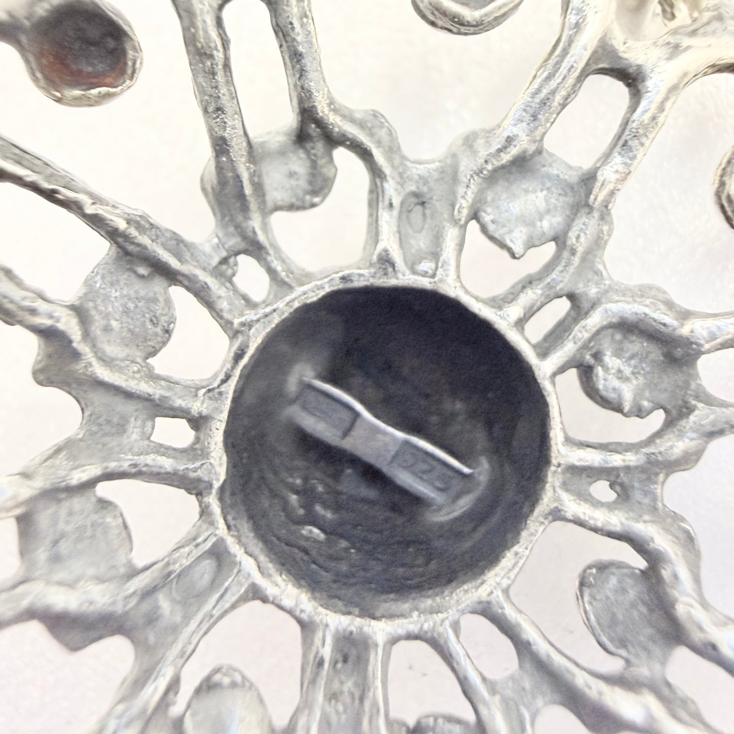 Valo-Koru, Finland 1970s. Vintage Sterling Silver Pendant.