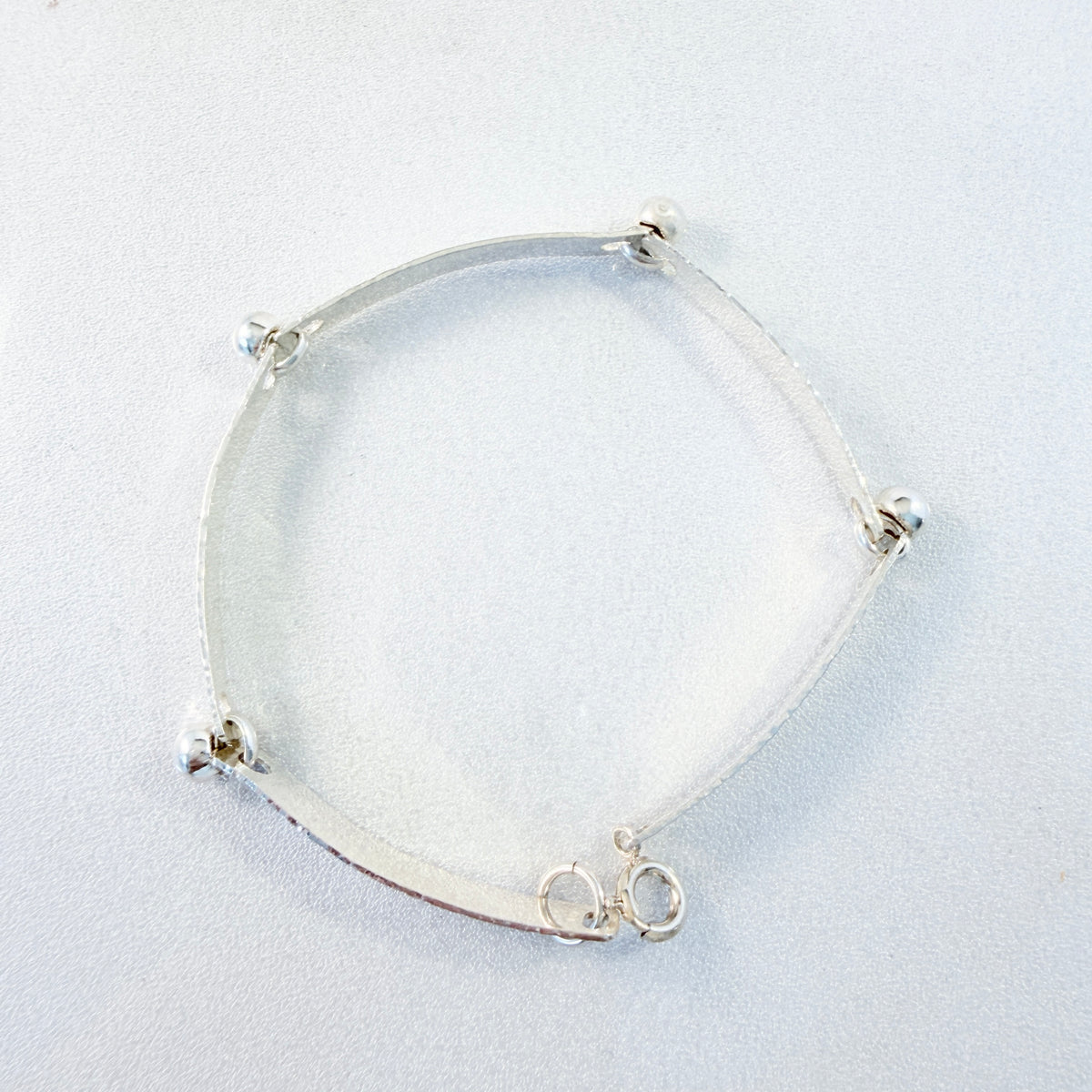 Vintage 1970s Solid Silver Bracelet.