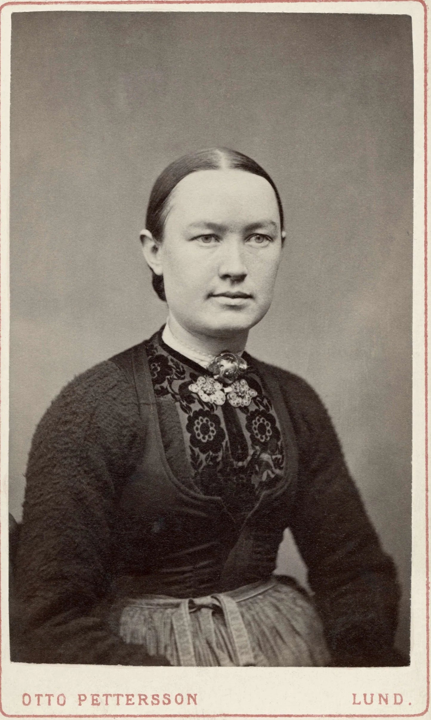 Nils Arvid Berg, Sweden 1812-1838. Antique Georgian Silver Paste Shirt Clasp