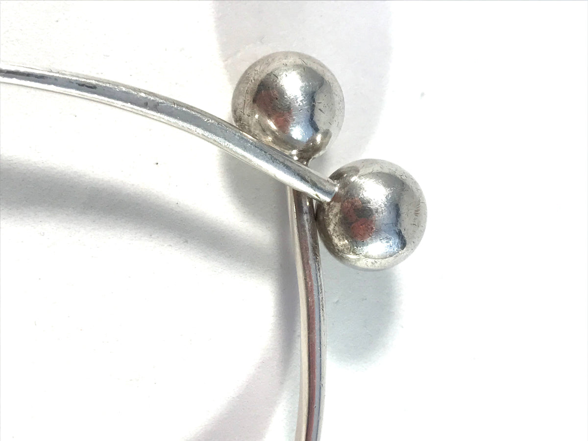 Bent Gabrielsen for Hans Hansen, Denmark 1960s Sterling Bracelet. Design 242