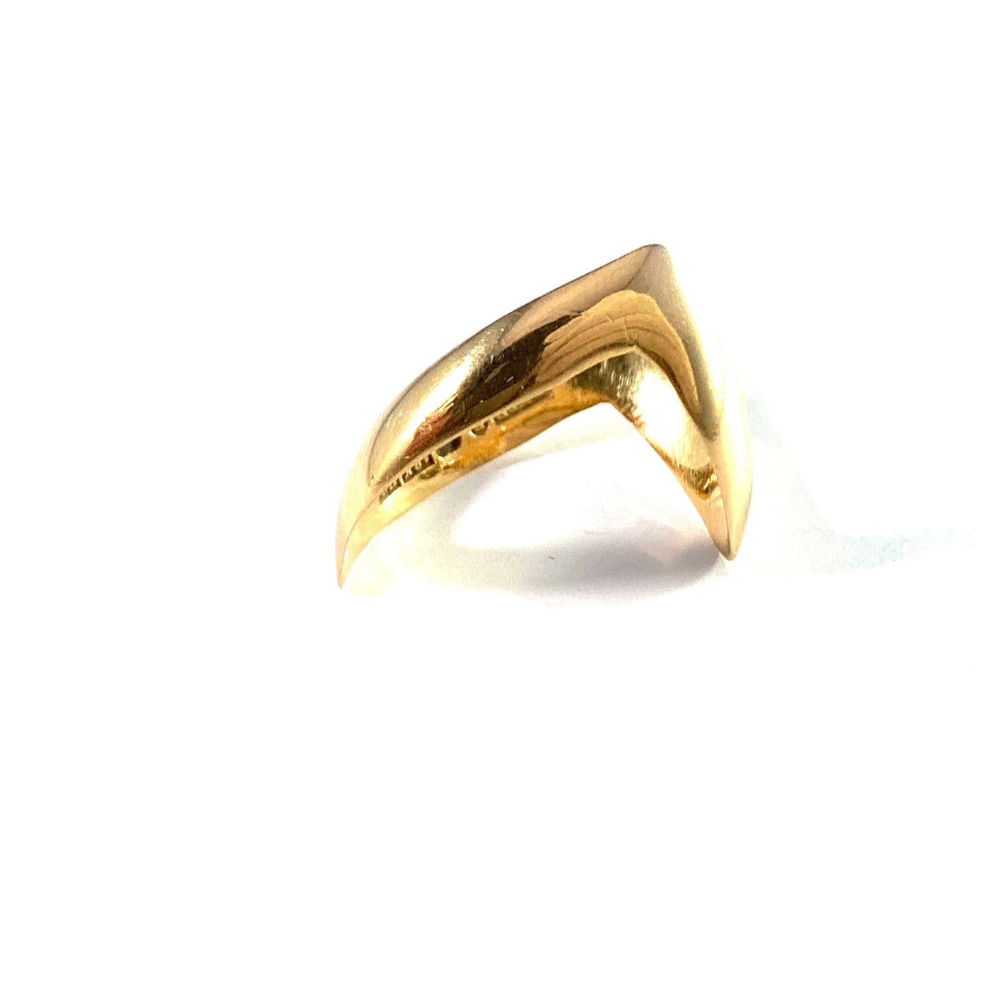 Evir, Sweden year 1970. Vintage 18k Gold Ring.