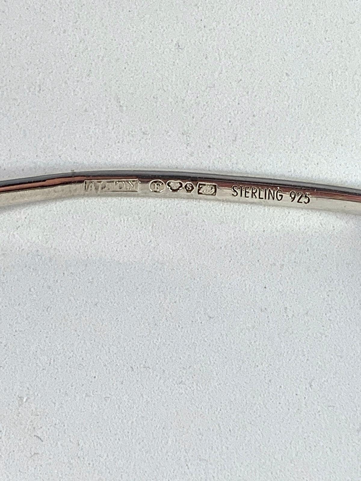 KE Palmberg for Alton, Sweden 1974. Massive Sterling Silver Collar Pendant Necklace.
