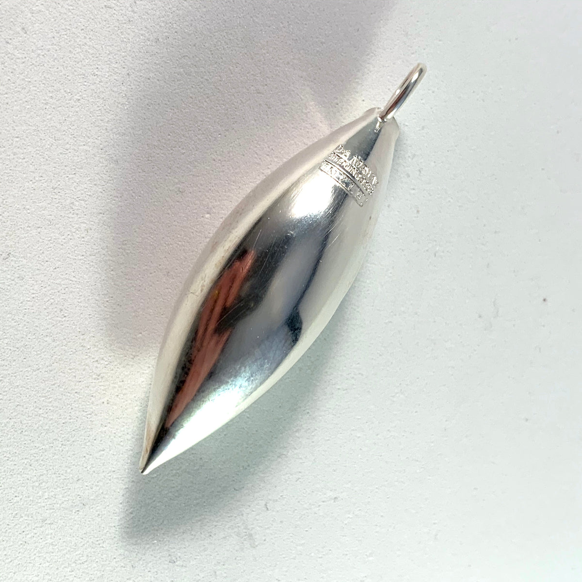 David-Andersen, designer Ingjerd Hanevold, Norway Vintage Sterling Silver Pendant. Design: Henne