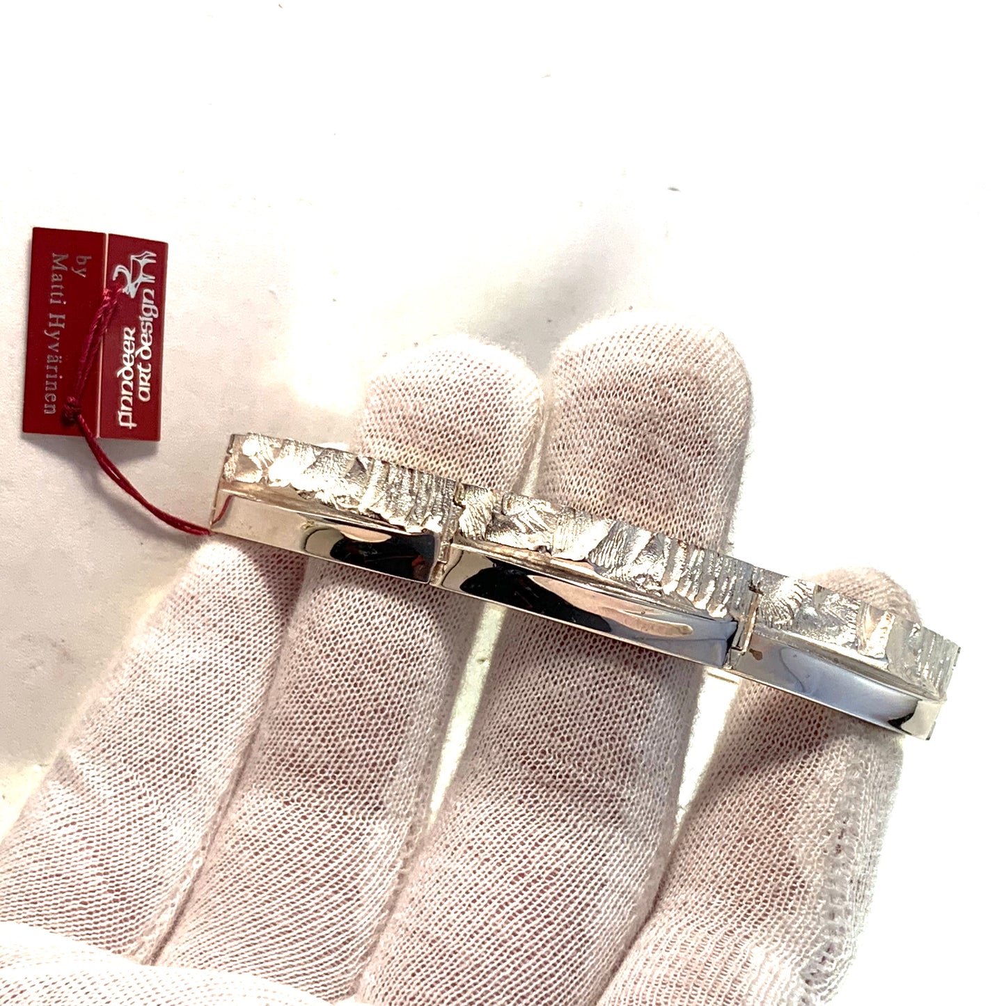 Matti Hyvärinen Finland Vintage Sterling Silver Bracelet.