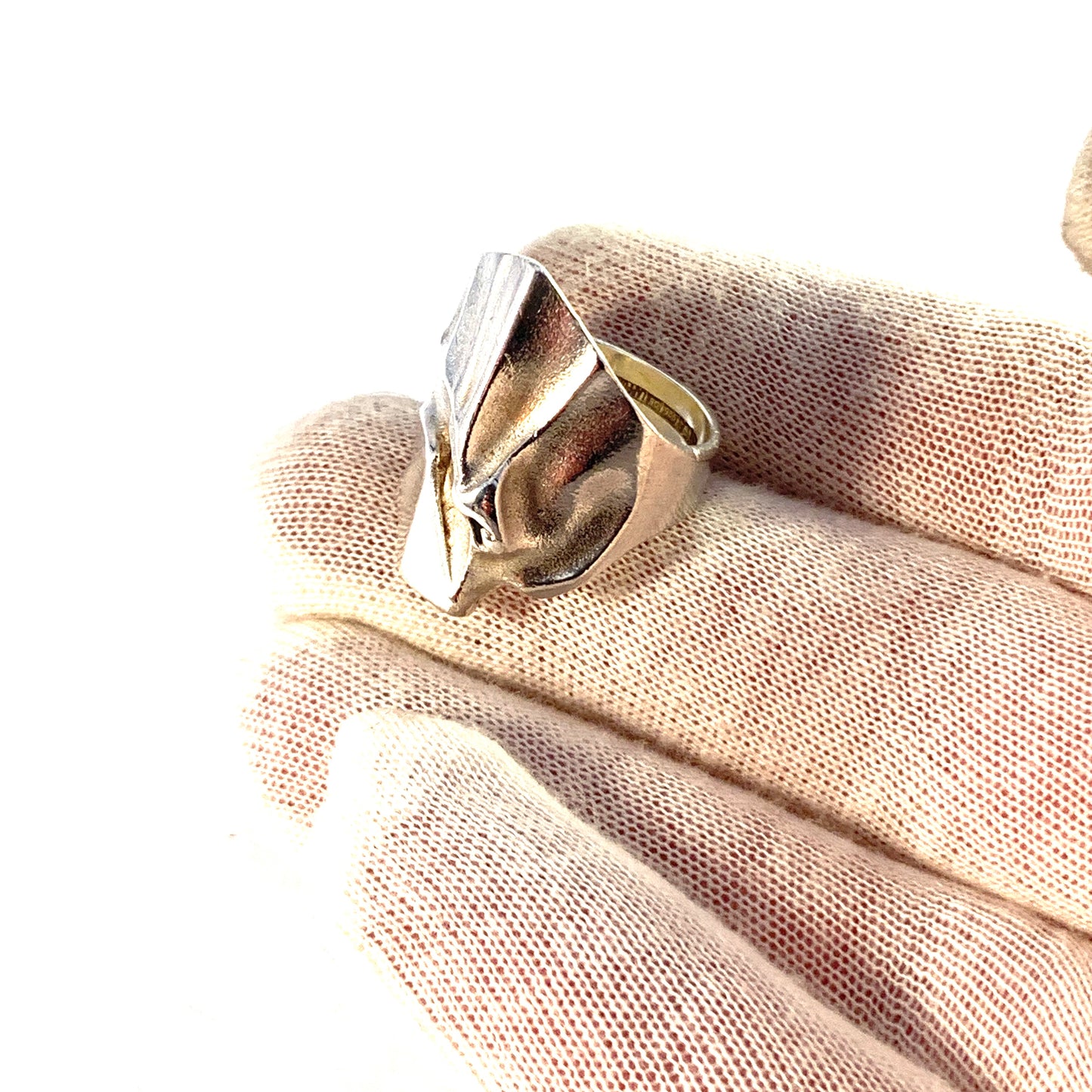 Björn Weckström for Lapponia Finland. Vintage Sterling Silver Ring.