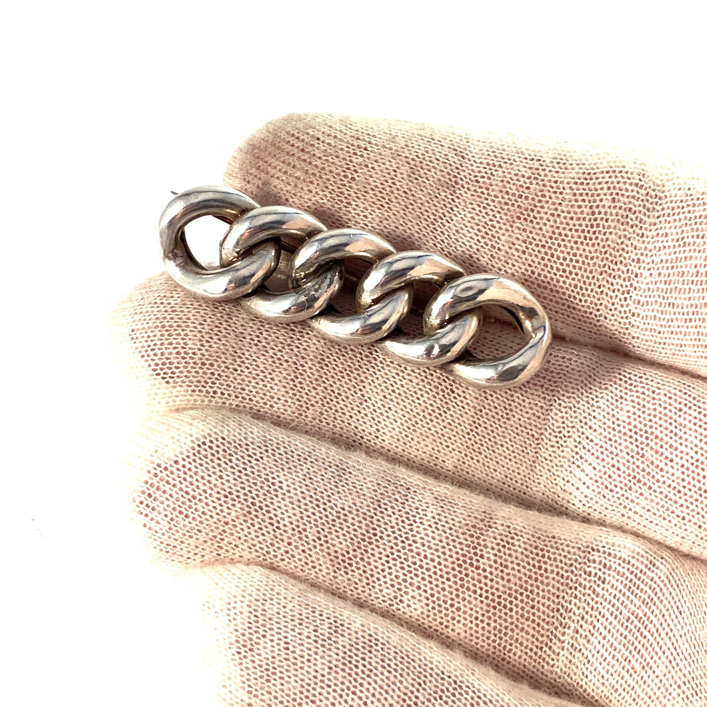 Sweden Early 1900s. 830 Silver Suffragette Brooch Pin.