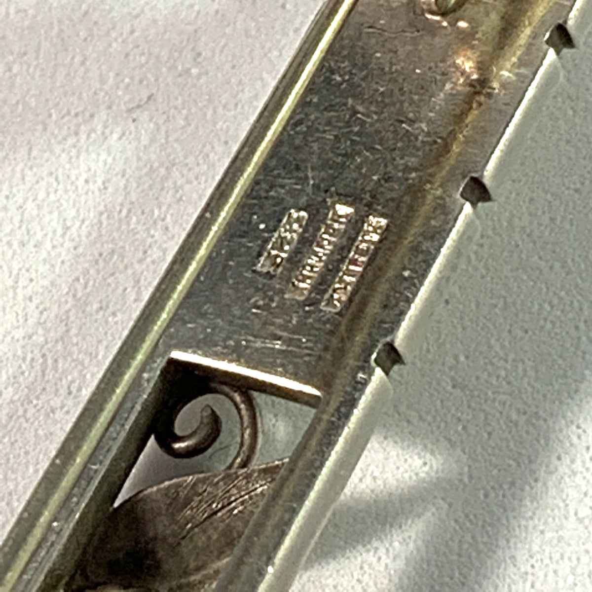 ジョージ ジェンセン、1933-45 スターリング エイコーン デザイン 216B アールデコ ブローチ
