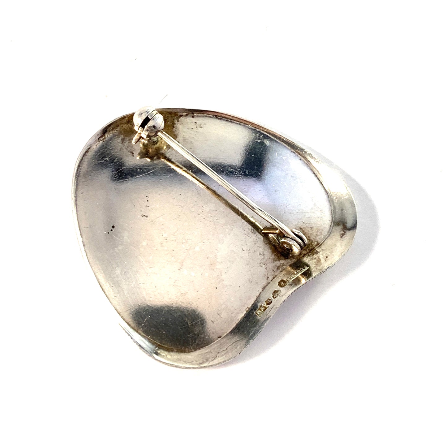 Alton, Sweden year 1955. Mid Century Sterling Silver Brooch.