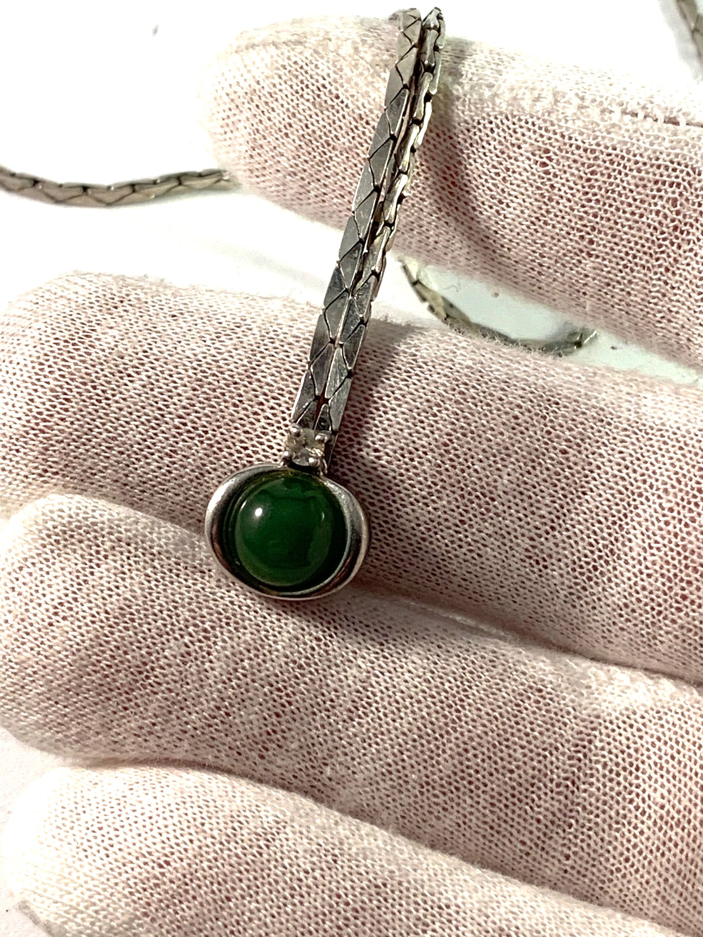 Teka, Theodor Klotz, Germany 1960s Sterling Silver Necklace