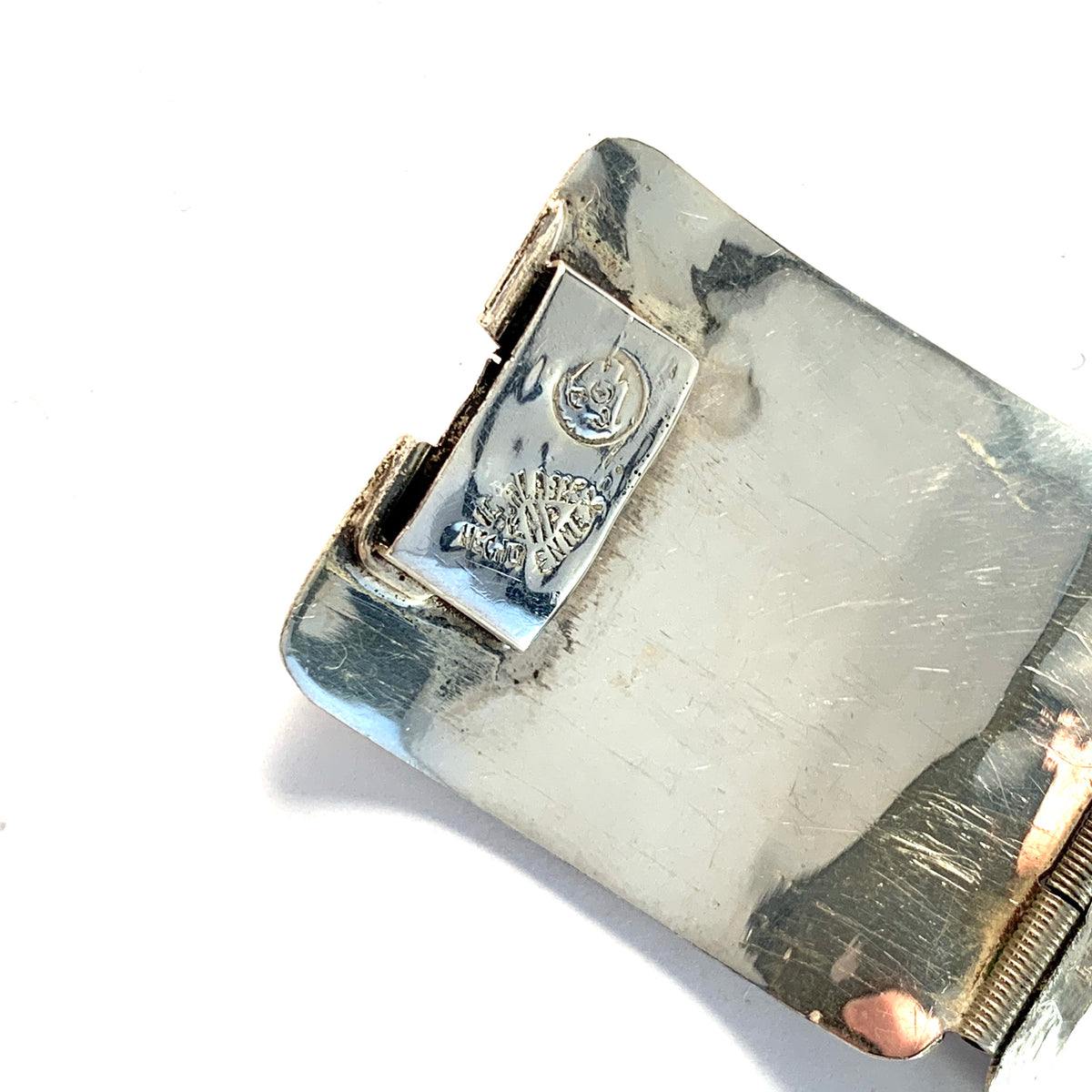 Maker EHP Mexico Vintage Mid Century Sterling Silver Bracelet.