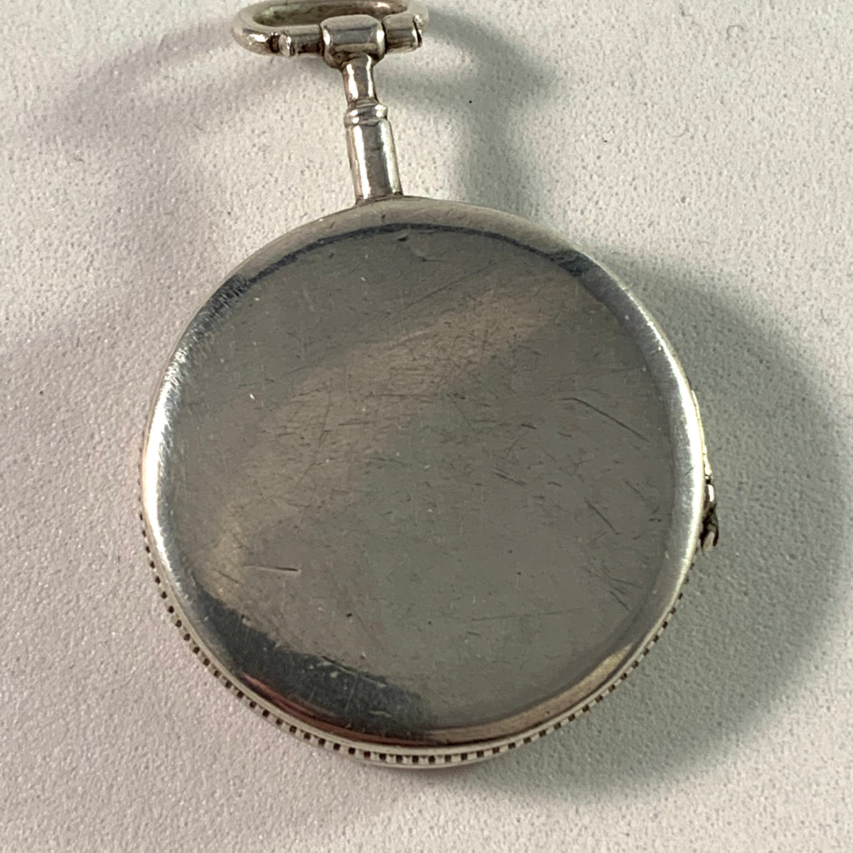HG Vogt, Sweden 1852 Victorian Silver Locket Pendant.