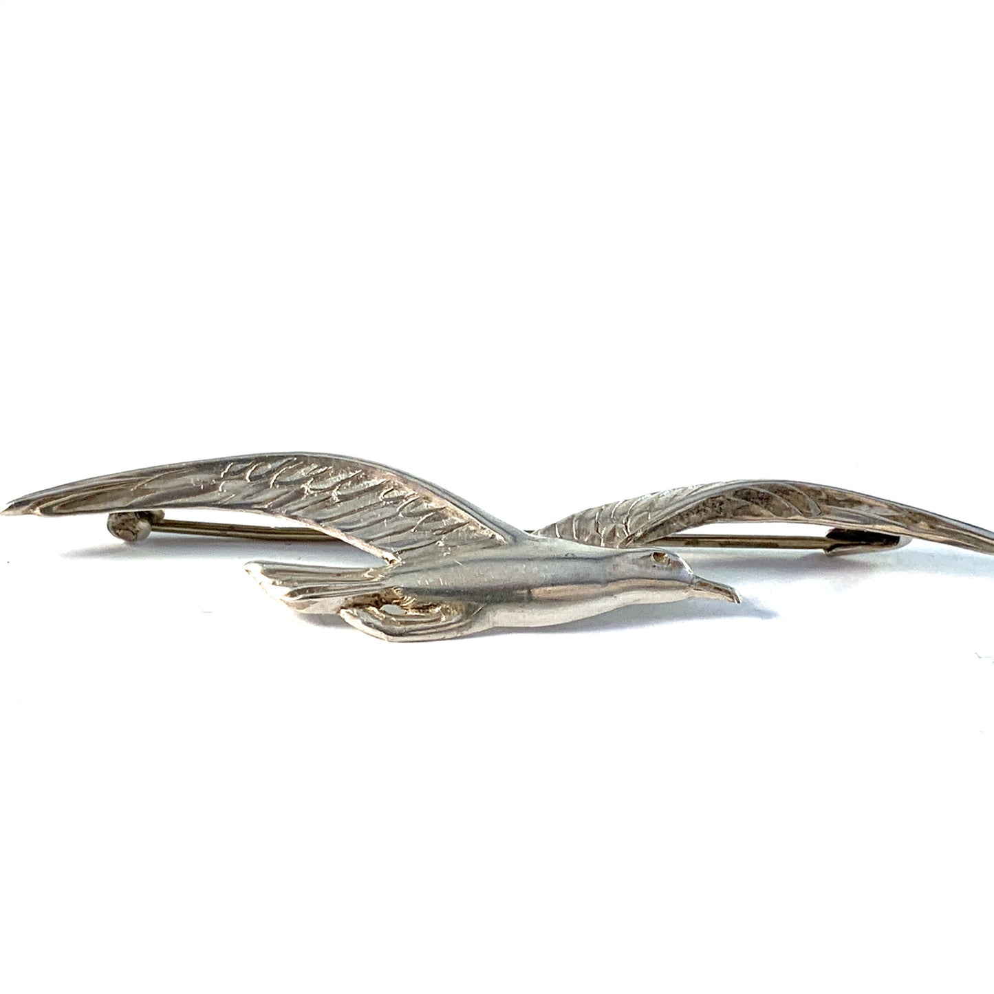 L.Gunnari, Finland 1938. Solid Silver Bird Brooch.