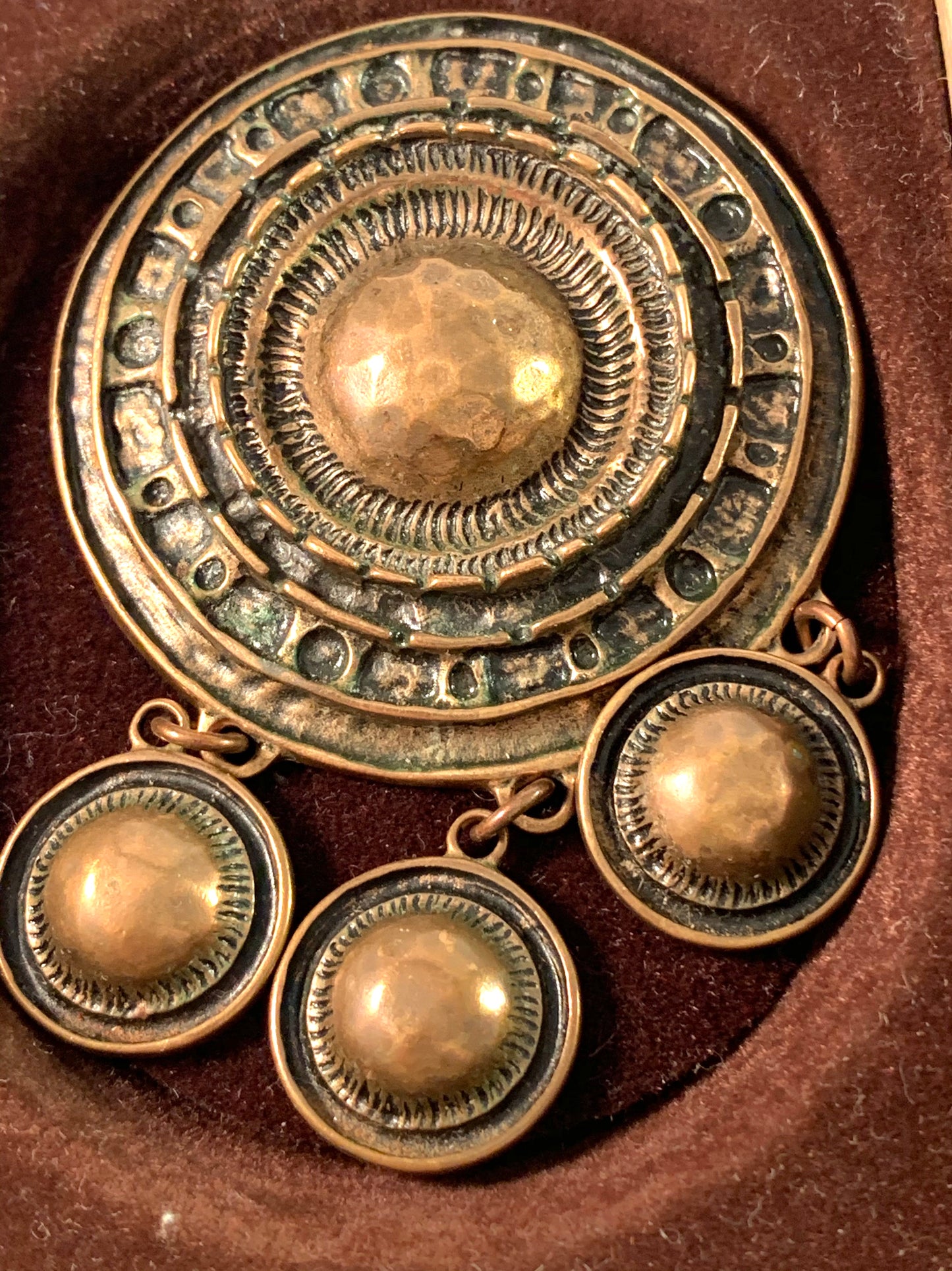 Unn Tangerud、D アンデルセン ノルウェー 1960 年代ブロンズ セット用。バイキングコピーサーガシリーズ。