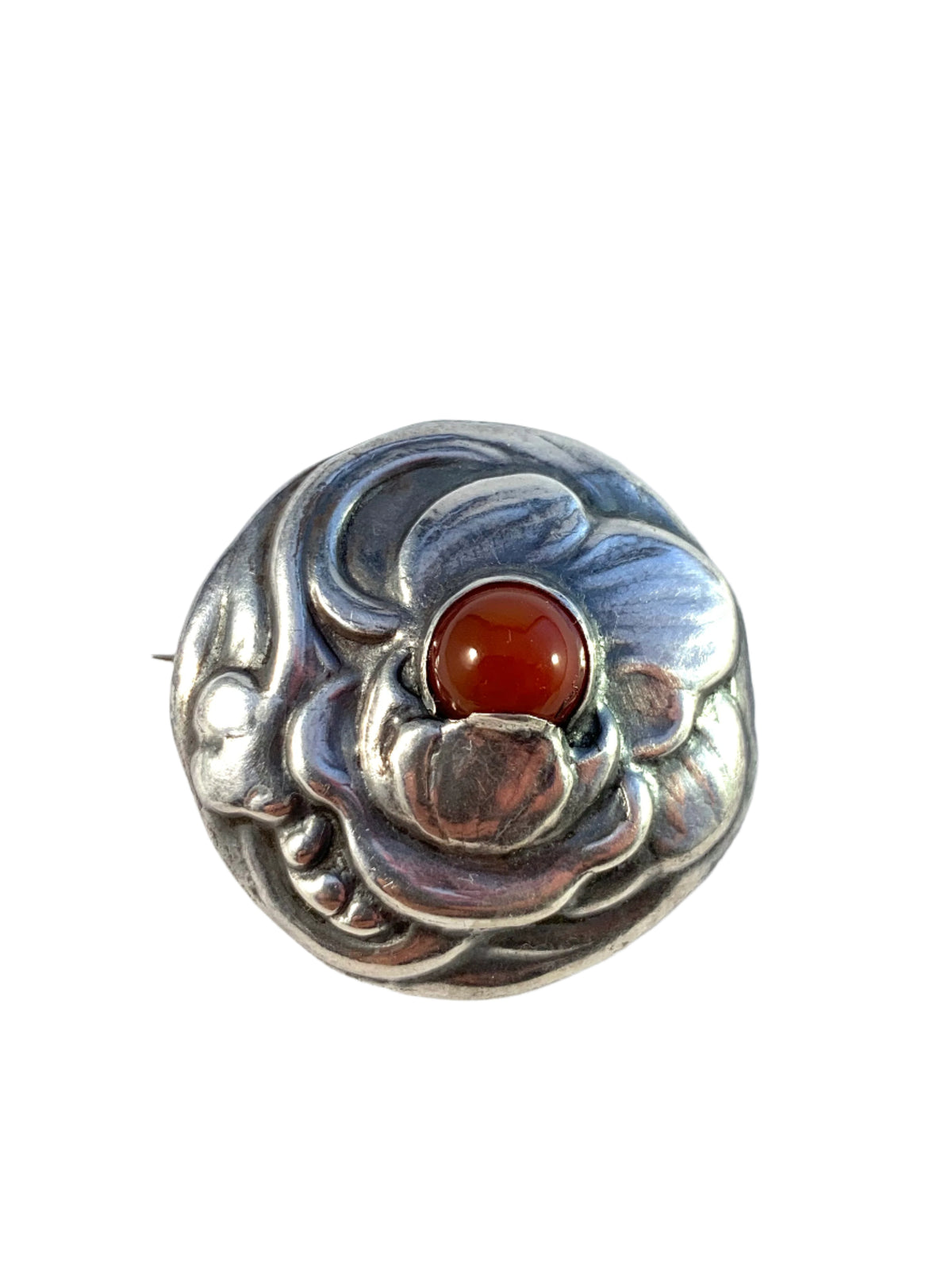 Bernhard Hertz skonvike silver brooch