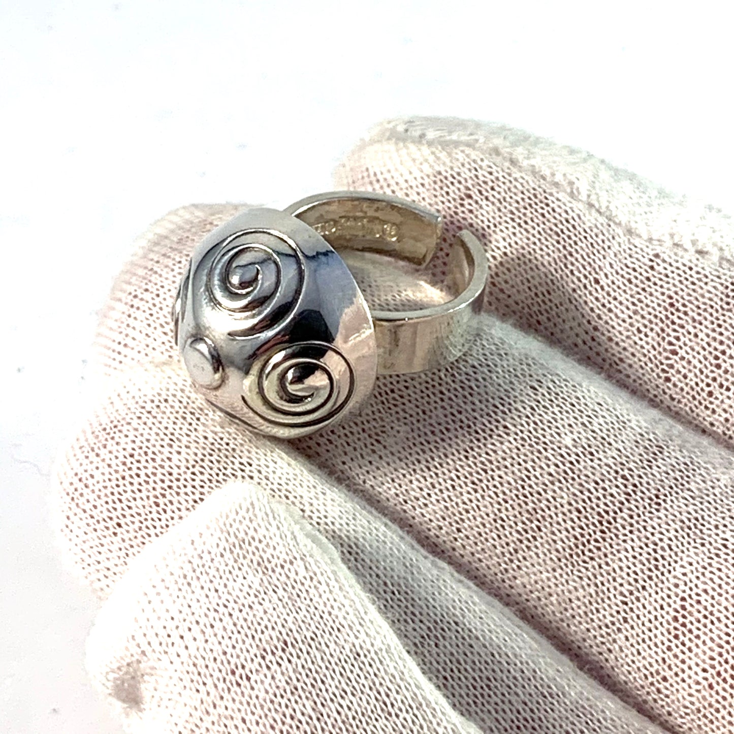 Kalevala Koru Finland 1979 Sterling Silver Ring