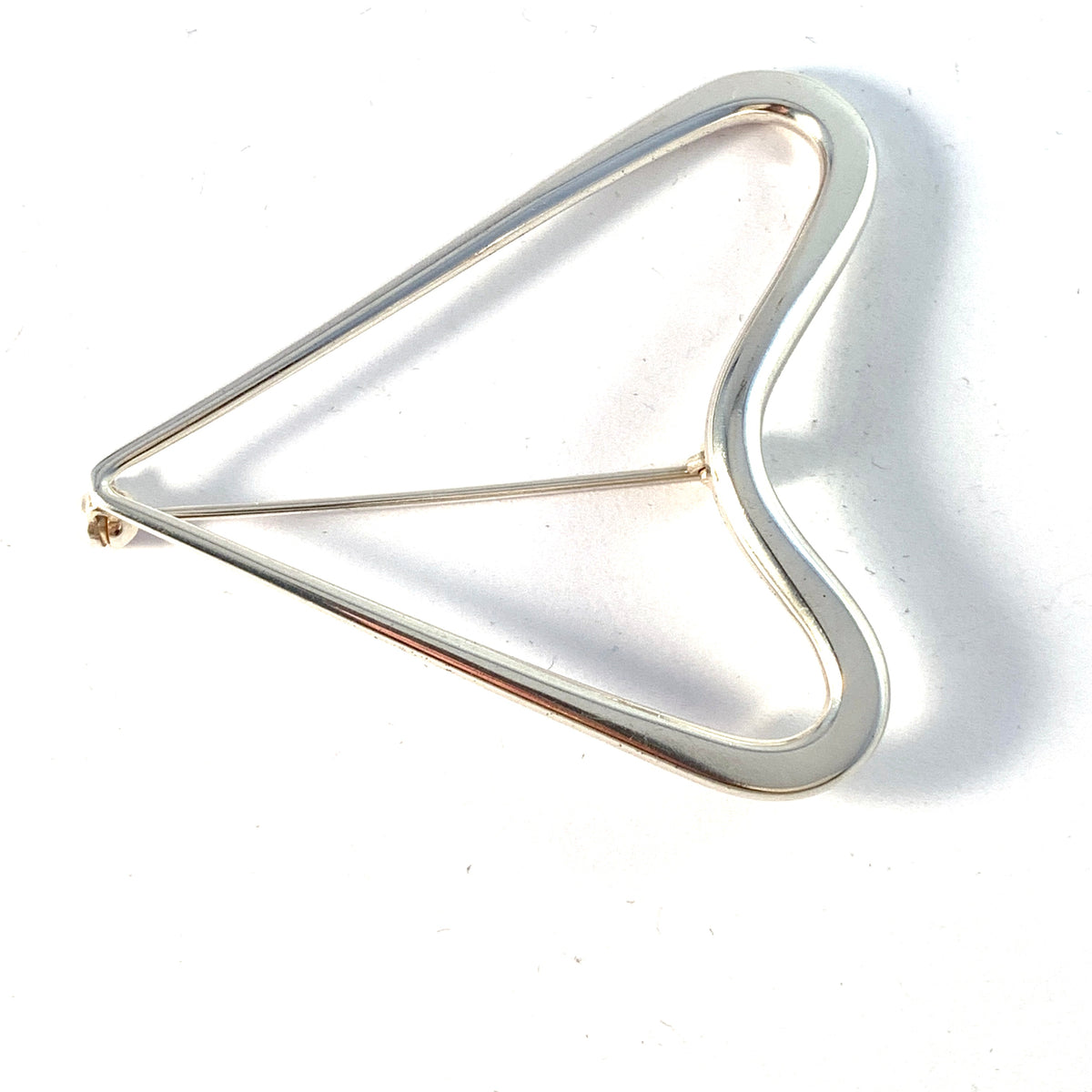 Bent Knudsen, Denmark 1950s. Vintage Sterling Silver Brooch. Design #1.