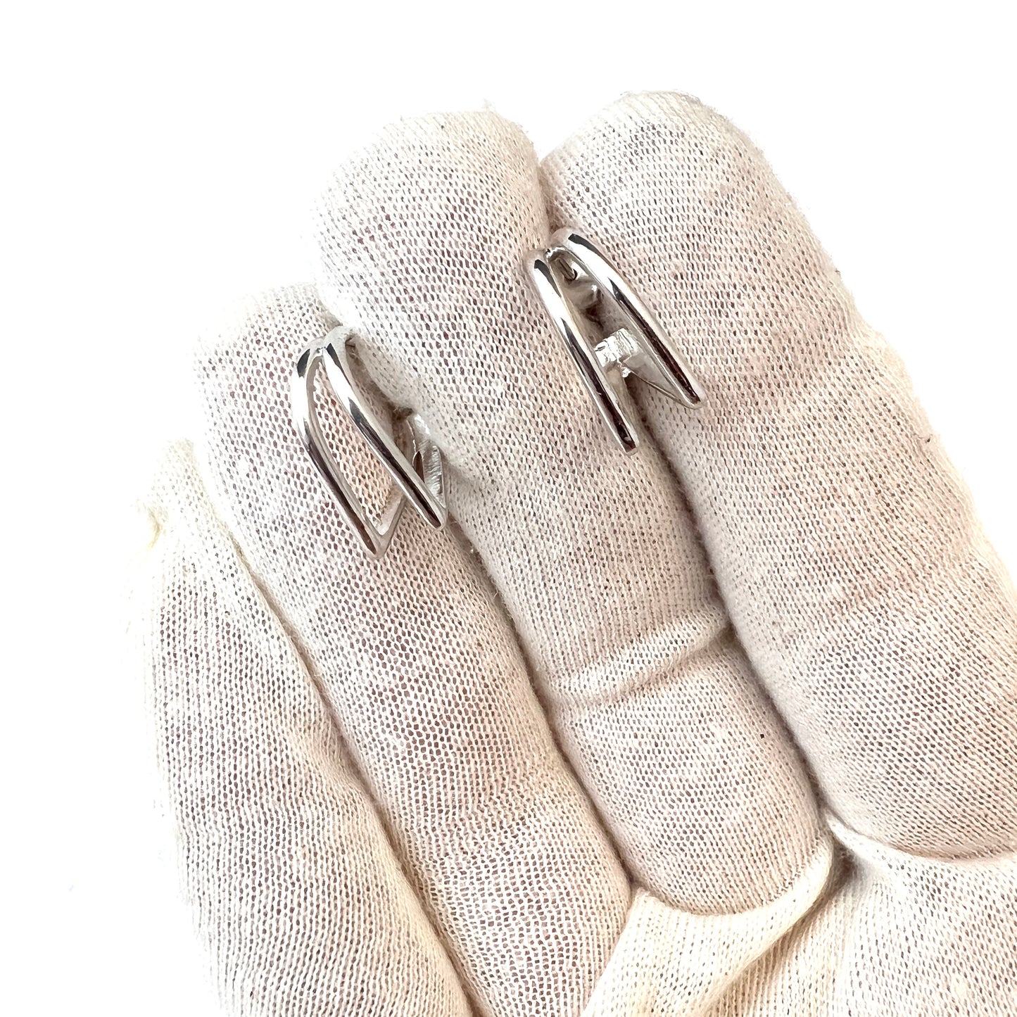 Kultakeskus Oy, Finland. Vintage Sterling Silver Earrings