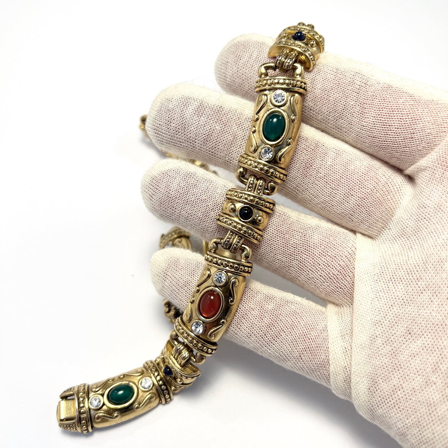 Vintage Massive 3.3oz Costume Jewelry Necklace.