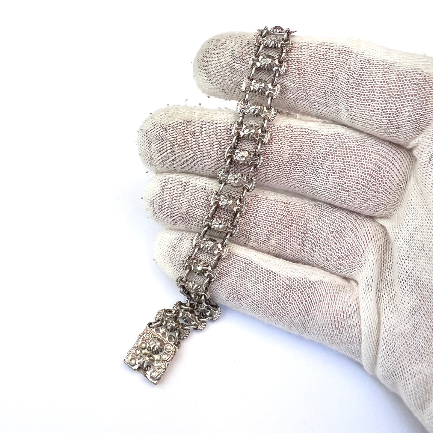 Germany c 1930s. Vintage 835 Silver Bracelet.